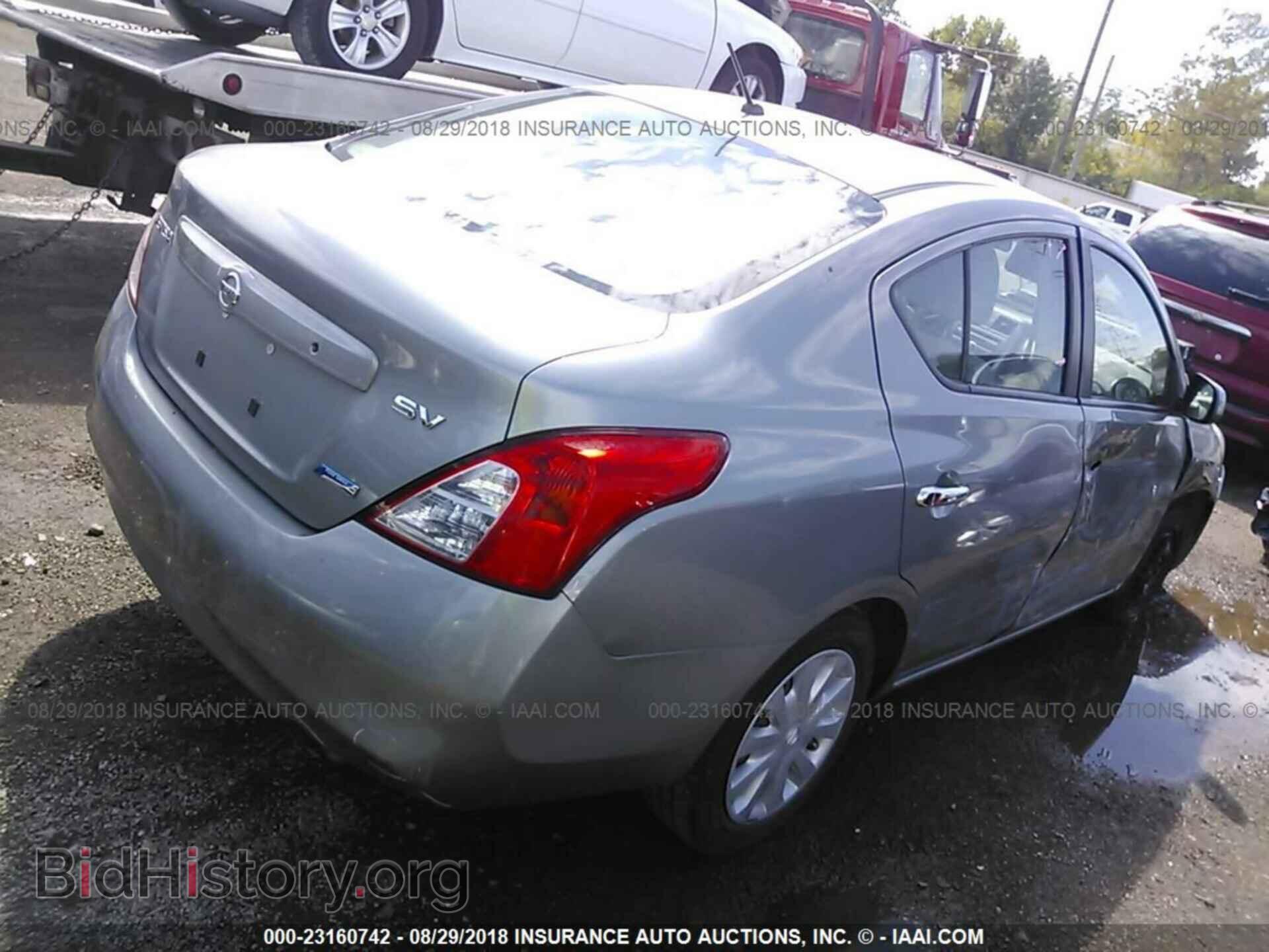 2012 Nissan Versa - VIN: 3N1CN7AP1CL917011 - Фото 4