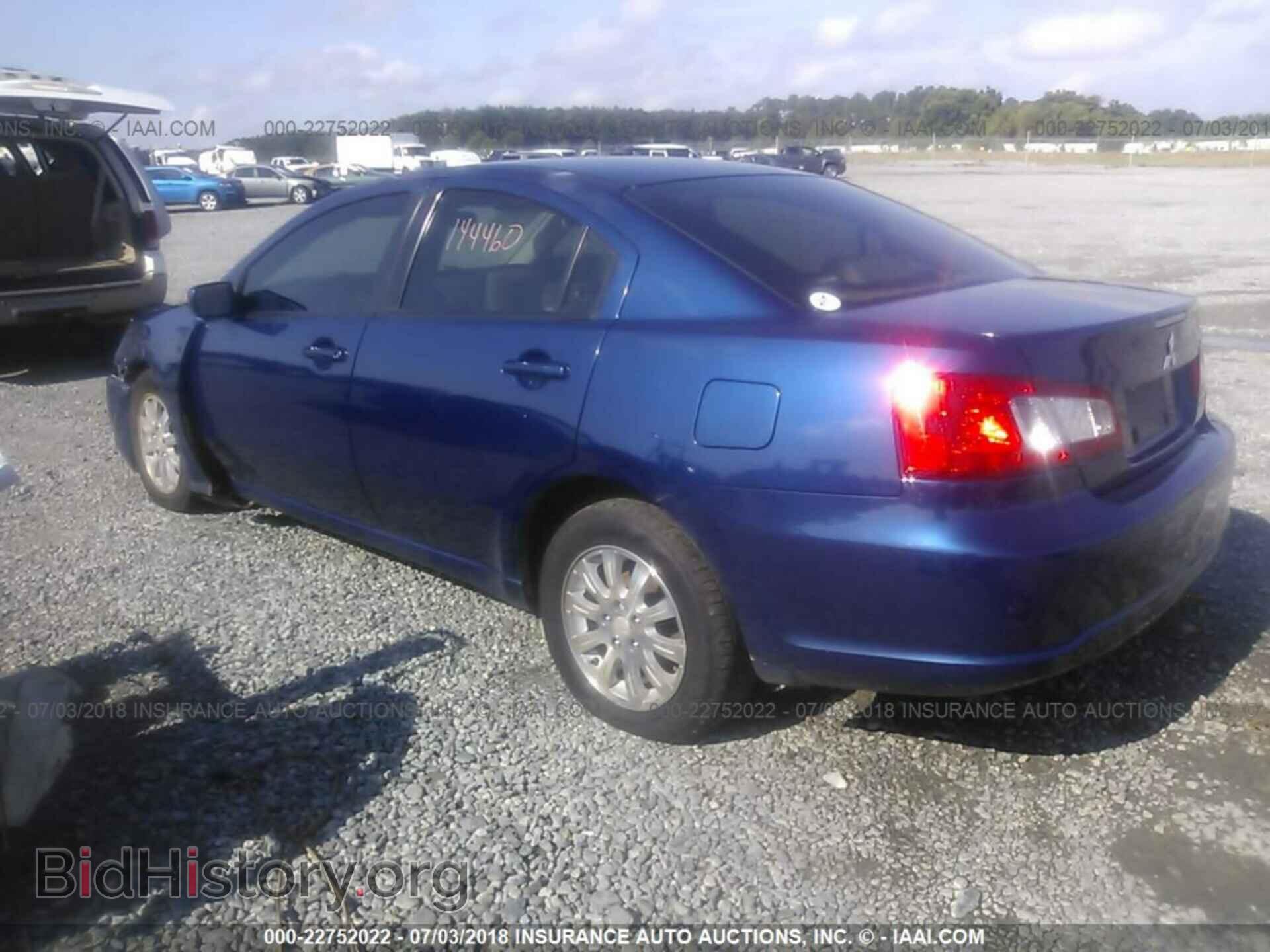 2009 MITSUBISHI GALANT - VIN: 4A3AB36F39E040758 - Фото 3