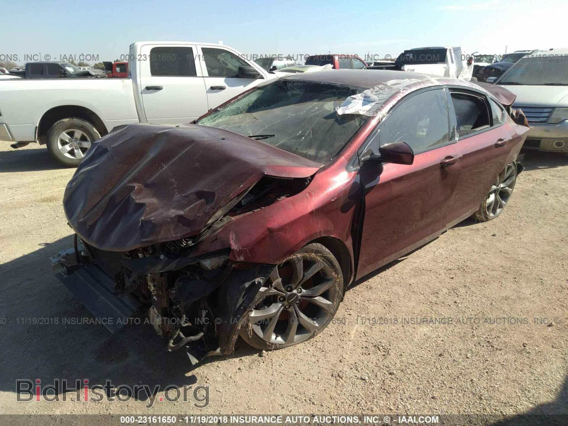 2016 Chrysler 200 - VIN: 1C3CCCBB9GN138366 - Фото 2