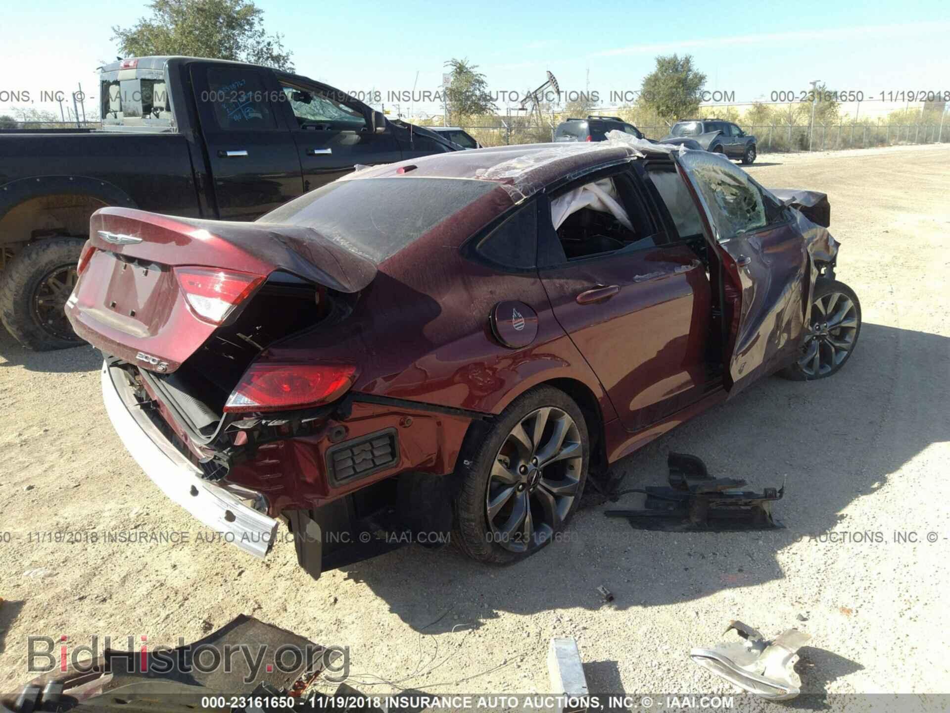 2016 Chrysler 200 - VIN: 1C3CCCBB9GN138366 - Фото 4