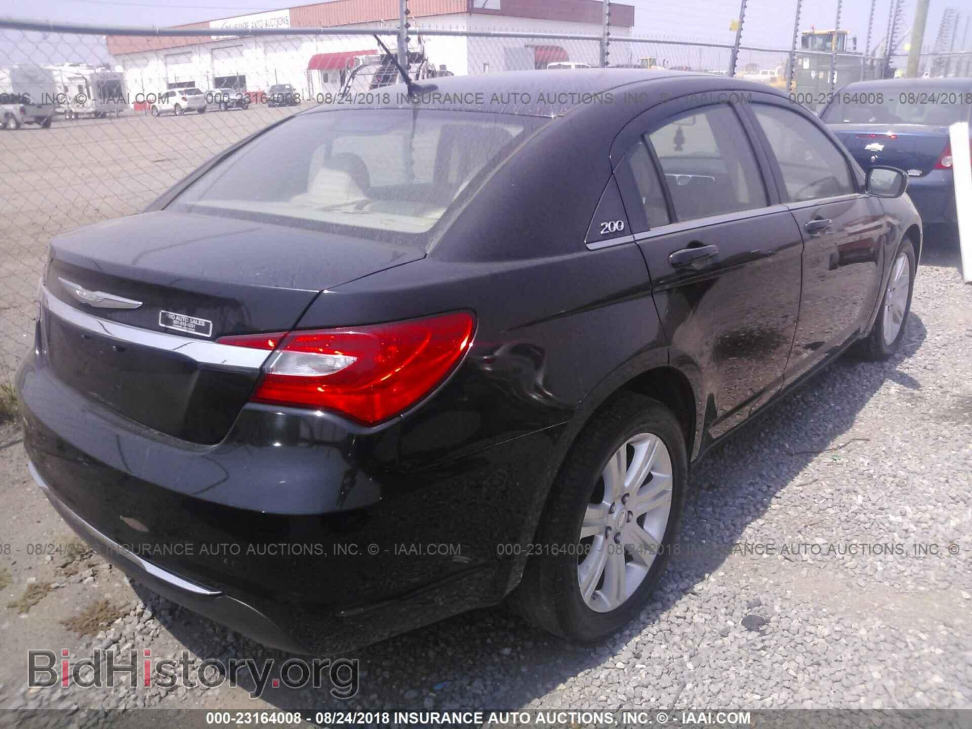 2012 Chrysler 200 - VIN: 1C3CCBBG7CN184519 - Фото 4