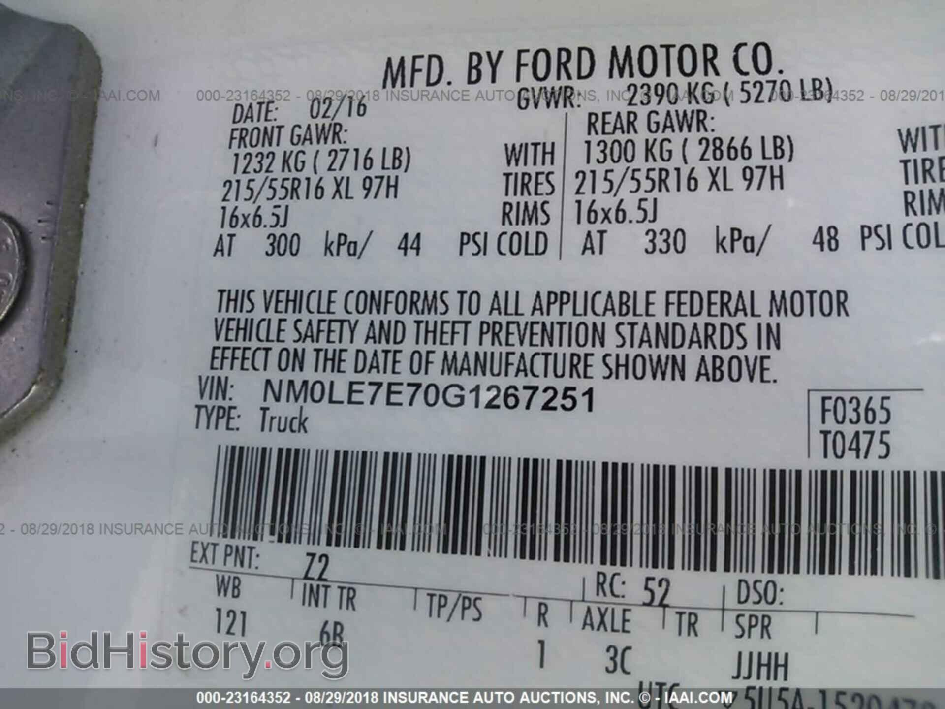 2016 Ford Transit - VIN: NM0LE7E70G1267251 - Photo 9