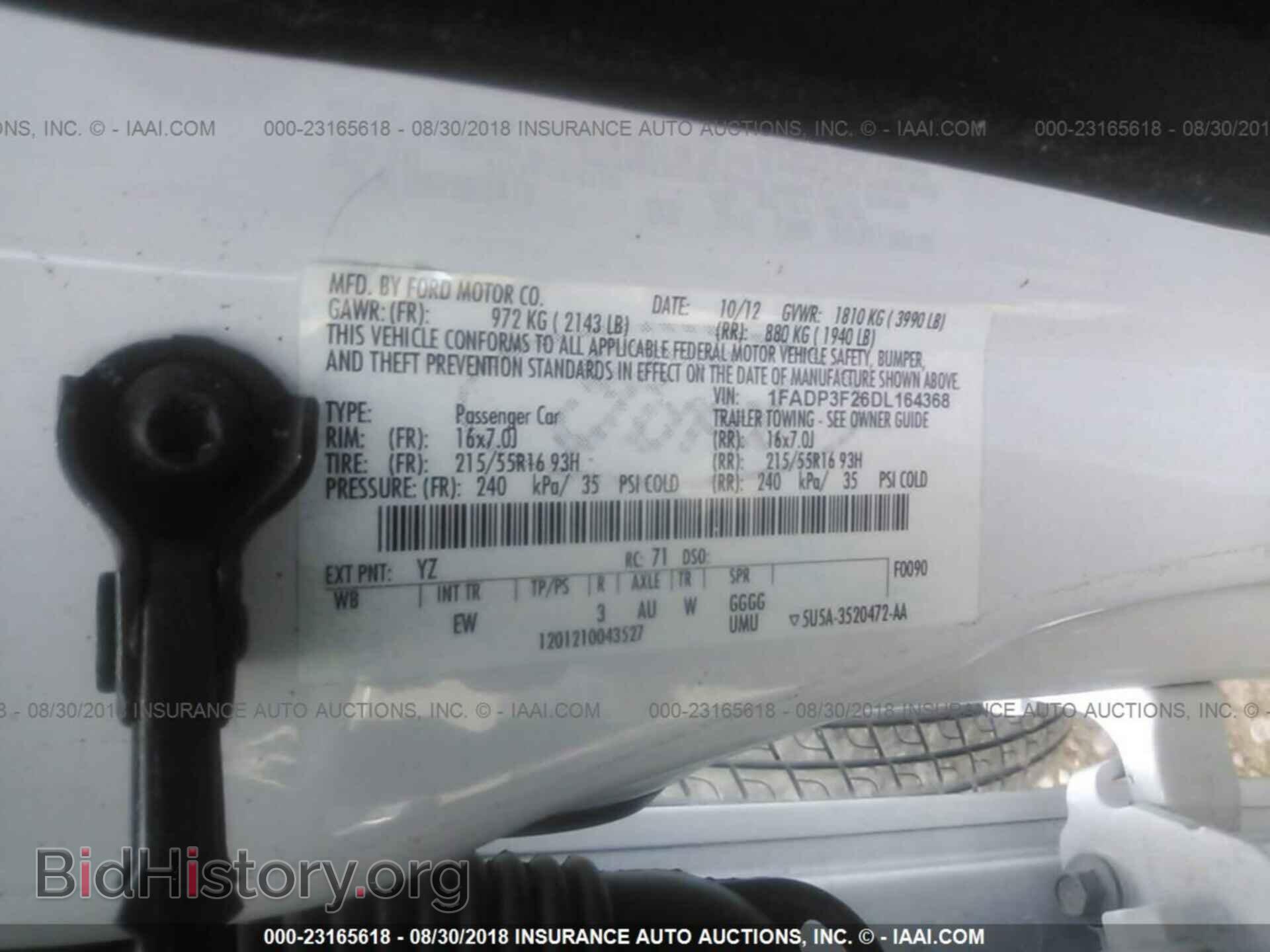 2013 Ford Focus - VIN: 1FADP3F26DL164368 - Photo 9