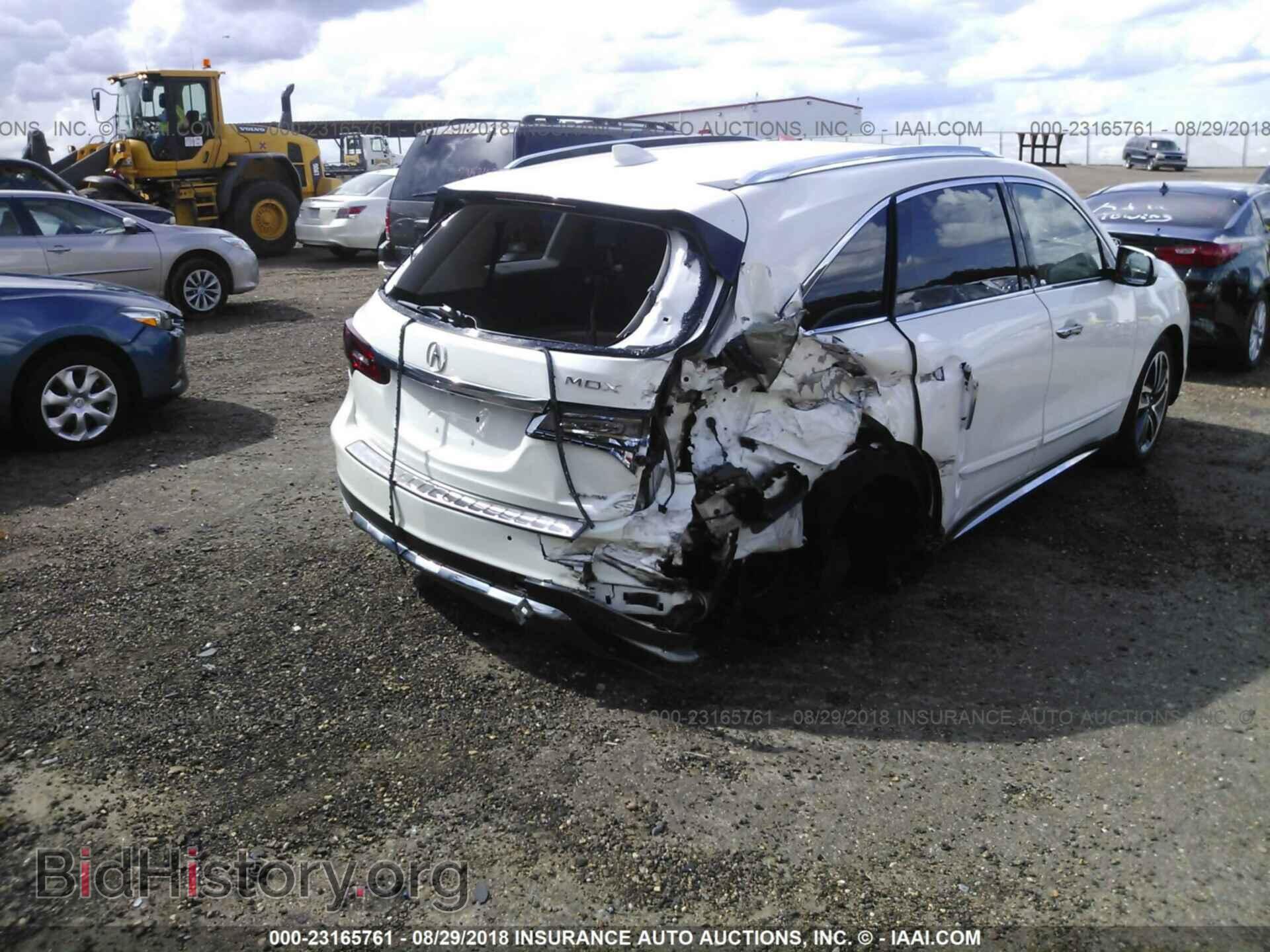 2017 Acura Mdx - VIN: 5FRYD4H89HB013317 - Фото 4