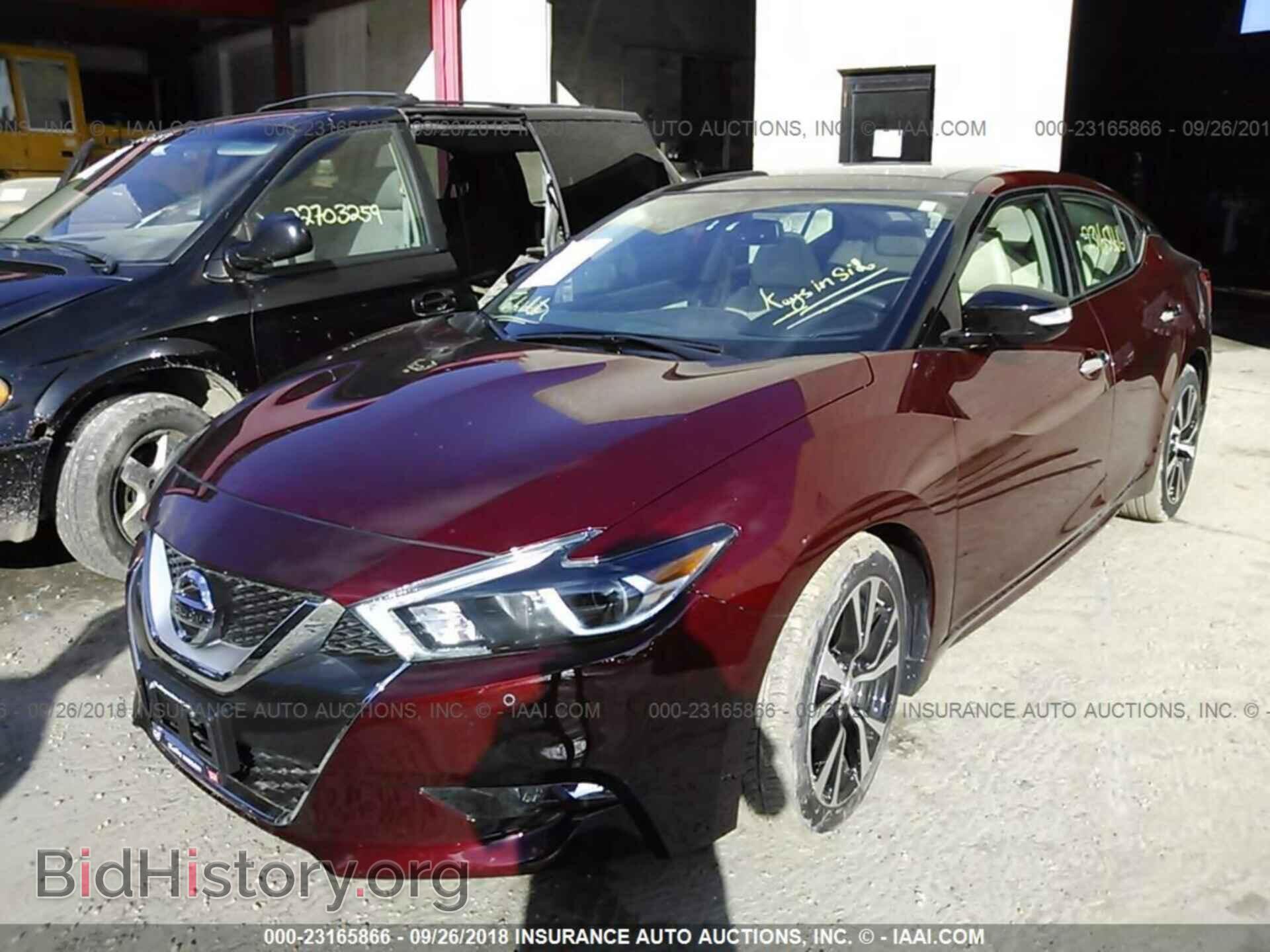 2017 Nissan Maxima - VIN: 1N4AA6AP6HC442278 - Фото 2