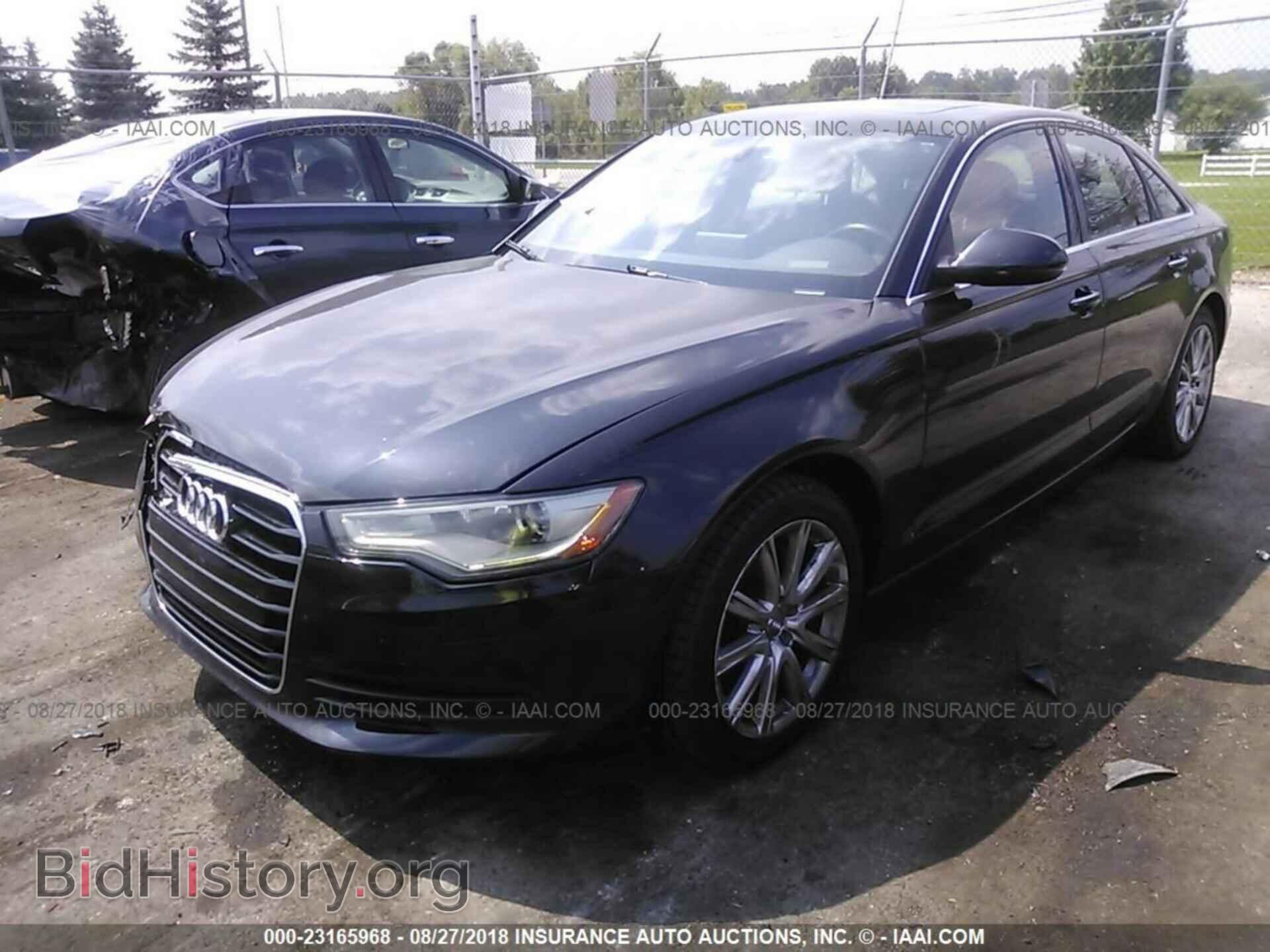 2013 Audi A6 - VIN: WAUGFAFC4DN050068 - Фото 2