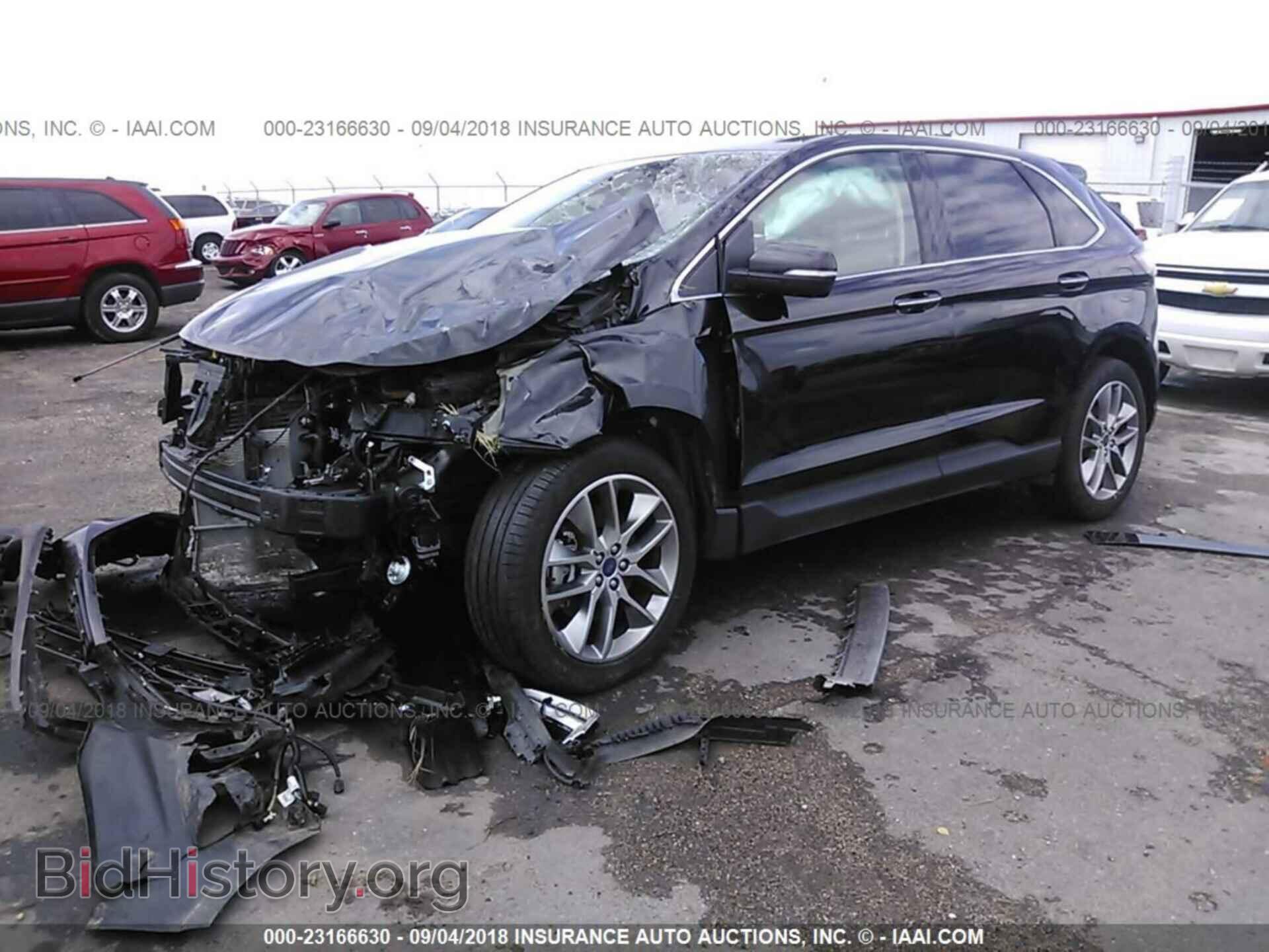 2015 Ford Edge - VIN: 2FMPK4K85FBC03150 - Фото 2