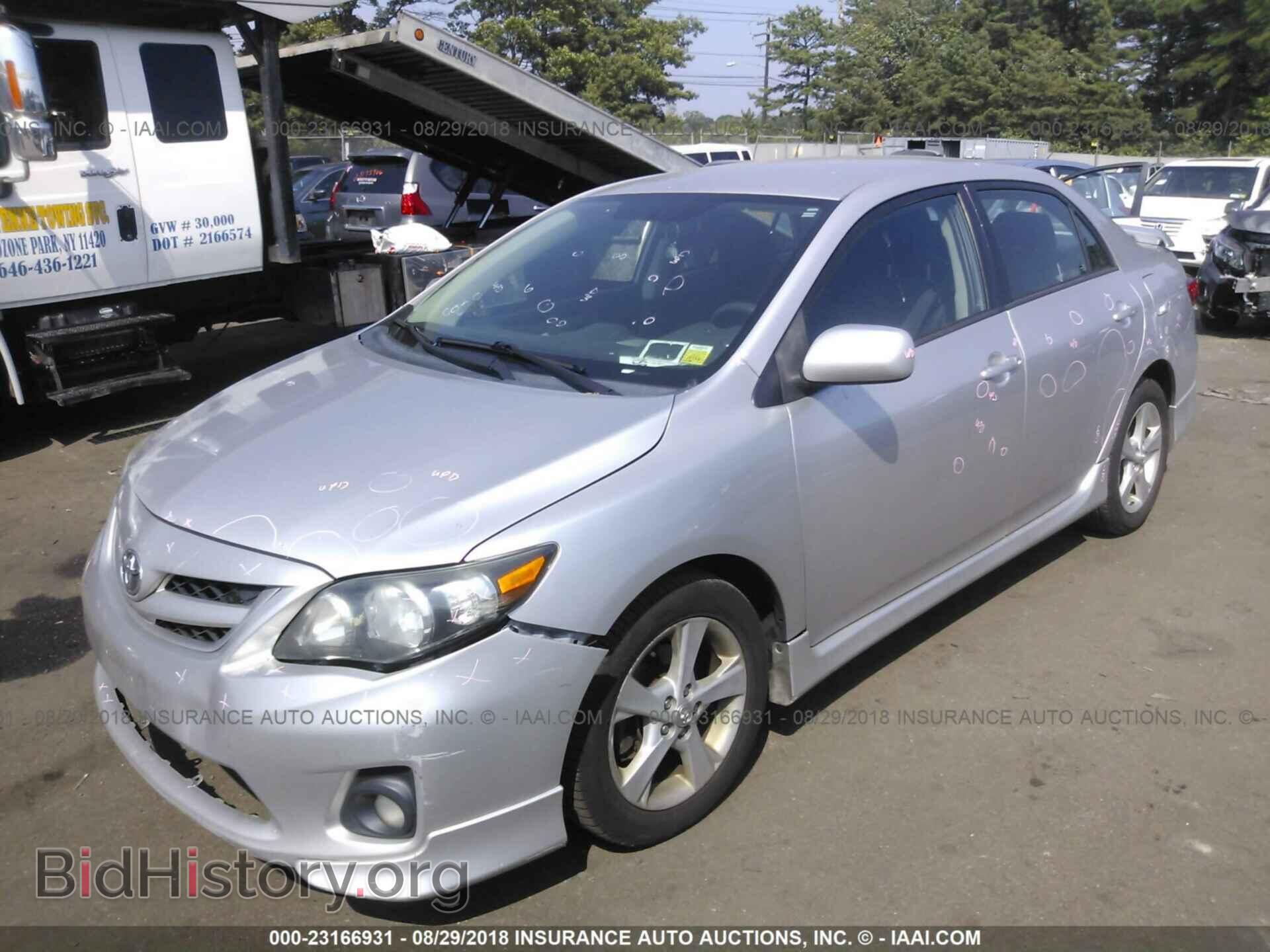 2012 Toyota Corolla - VIN: 2T1BU4EE4CC813666 - Фото 2