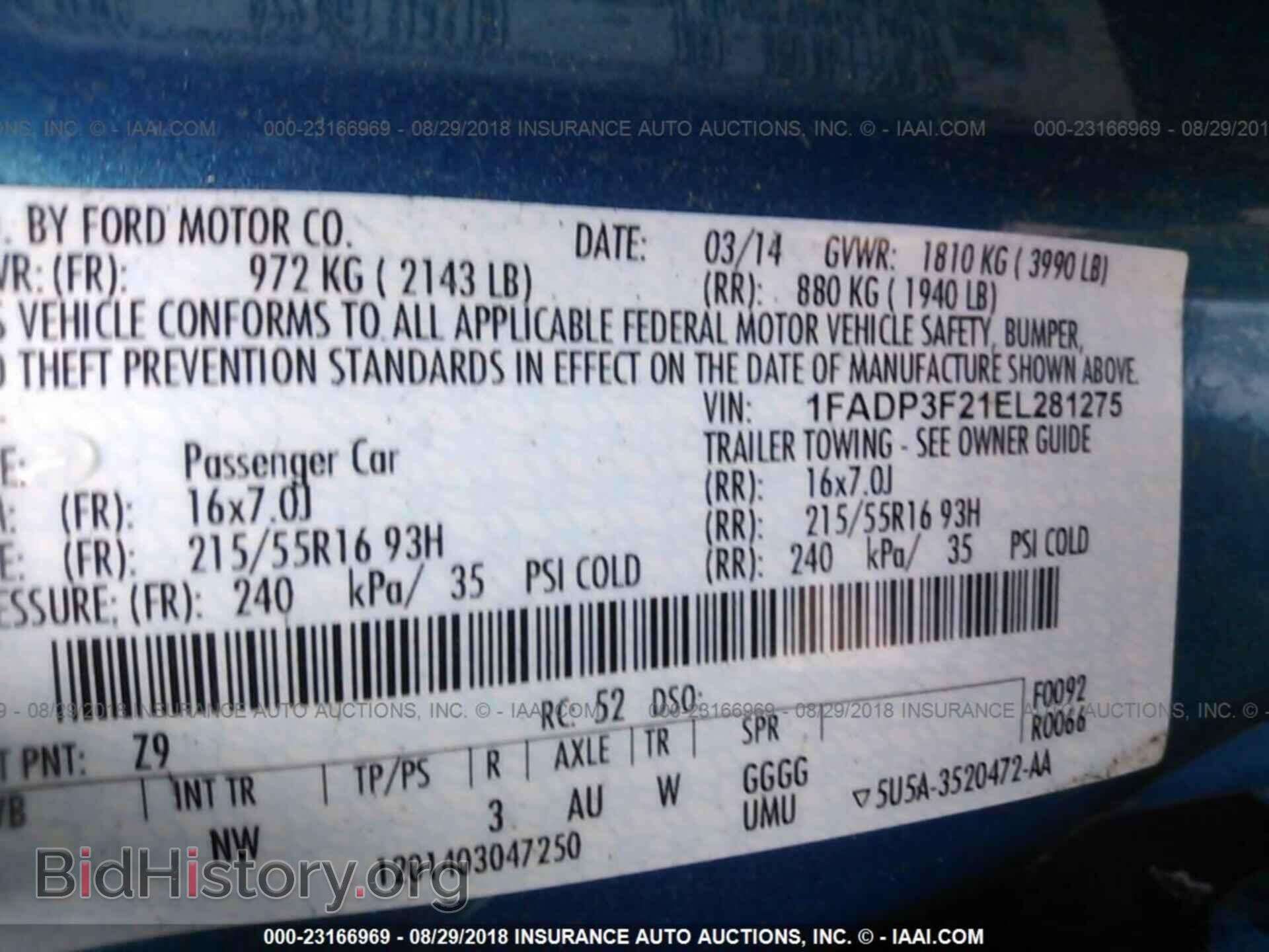 2014 Ford Focus - VIN: 1FADP3F21EL281275 - Photo 9