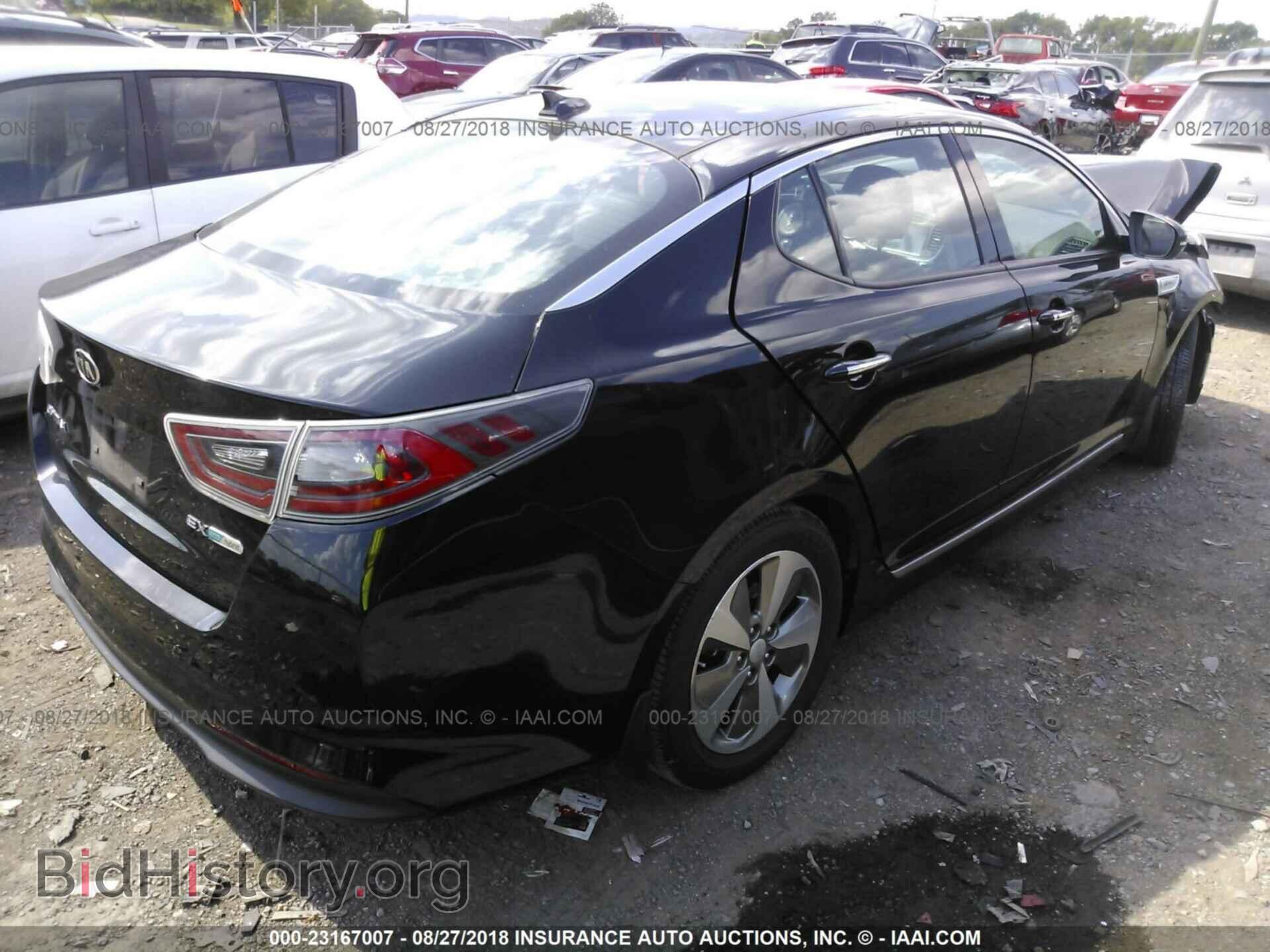 2014 Kia Optima - VIN: KNAGN4AD0E5075197 - Фото 4