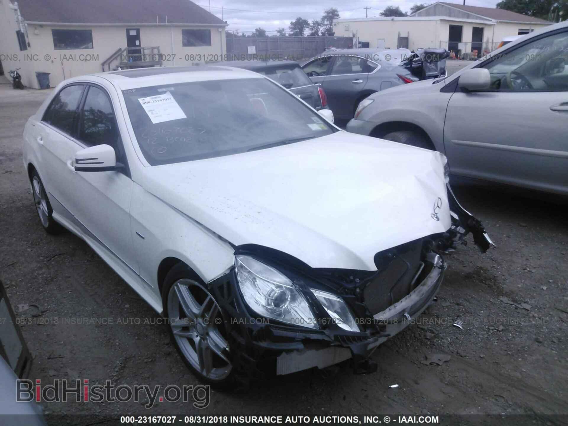 Photo WDDHF8JB3CA612018 - Mercedes-benz E 2012