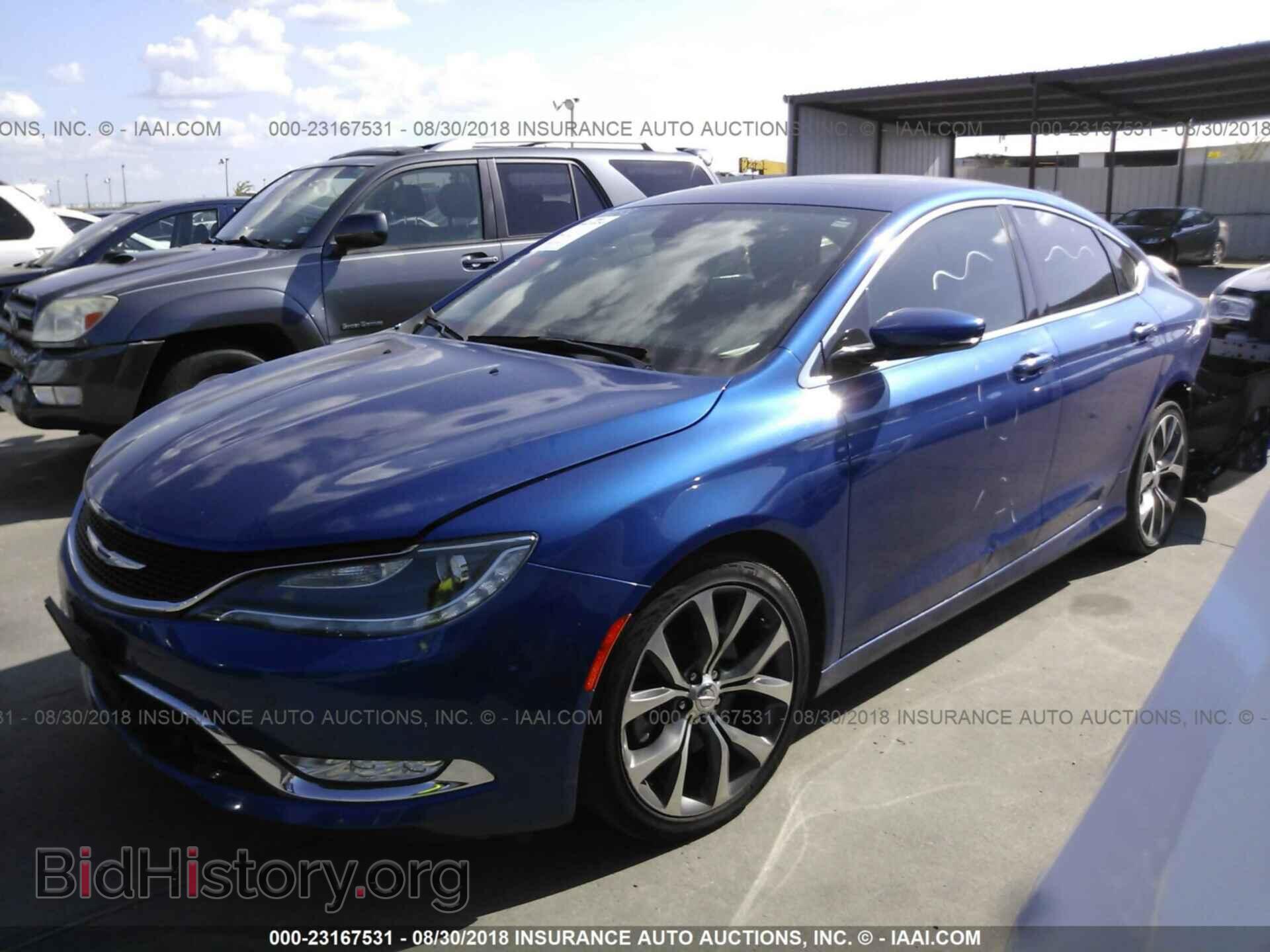 2015 Chrysler 200 - VIN: 1C3CCCEG3FN656365 - Photo 2