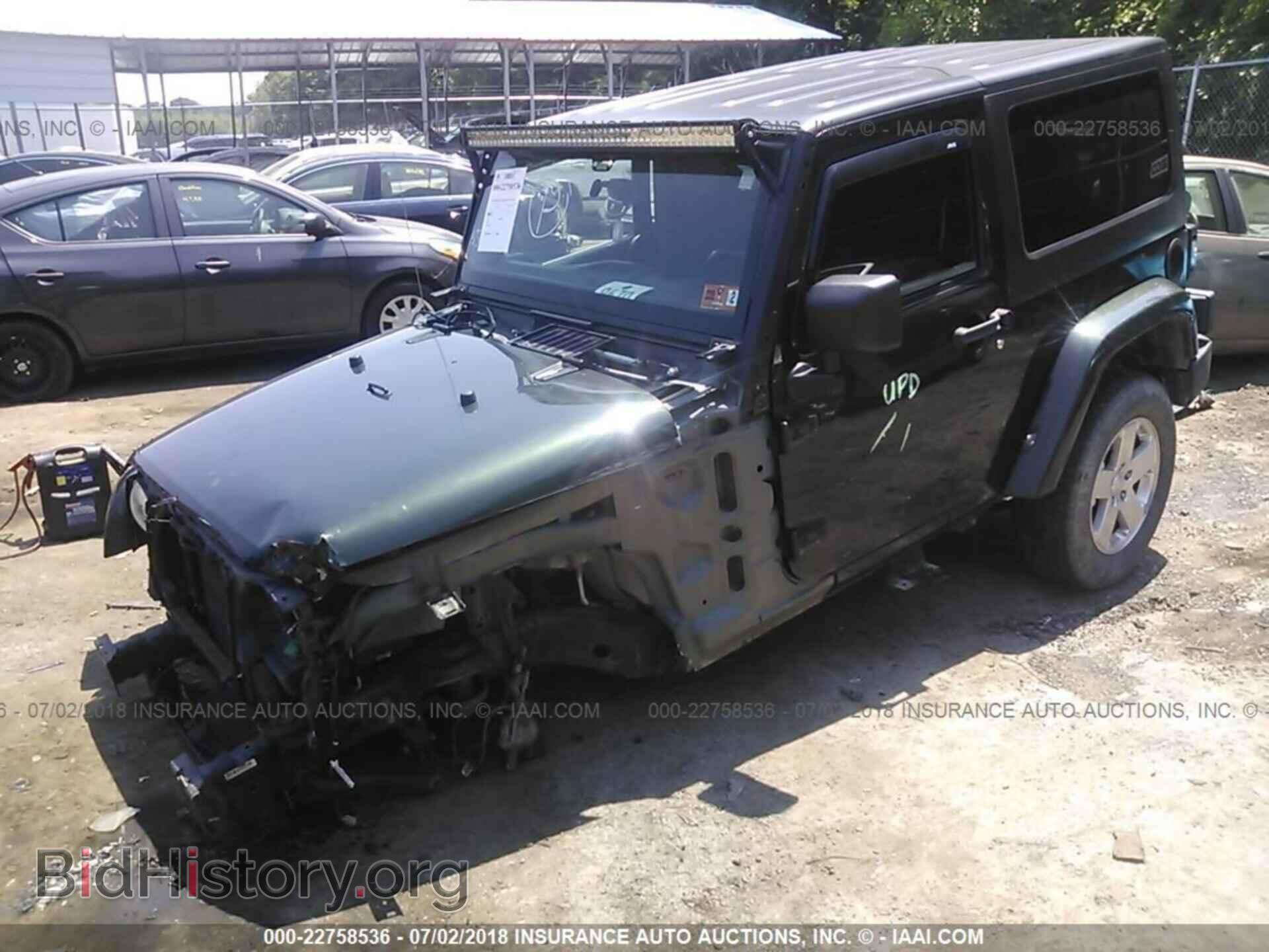 2011 JEEP WRANGLER - VIN: 1J4AA5D16BL518420 - Фото 2
