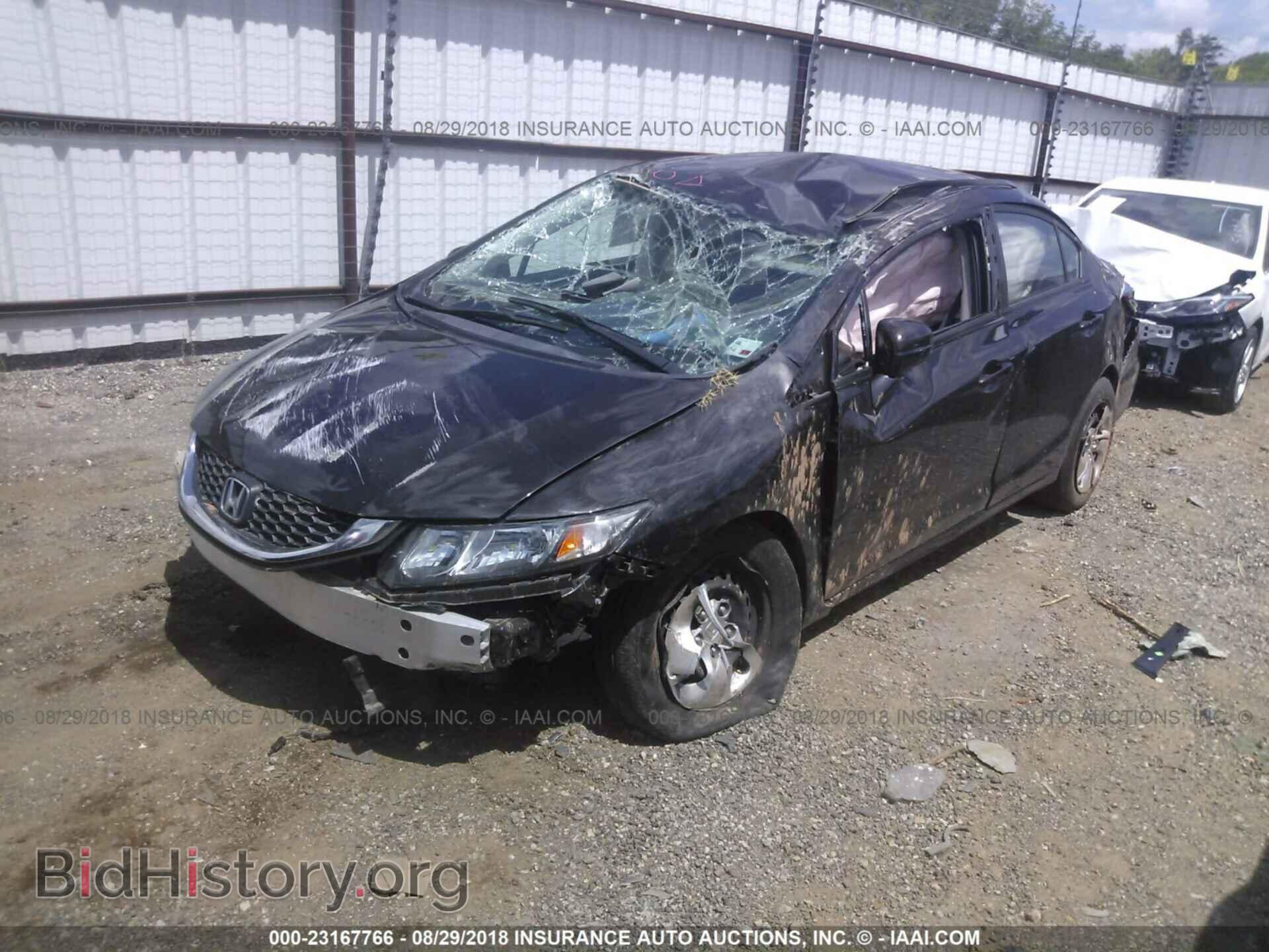 2014 Honda Civic - VIN: 2HGFB2F51EH518559 - Фото 2