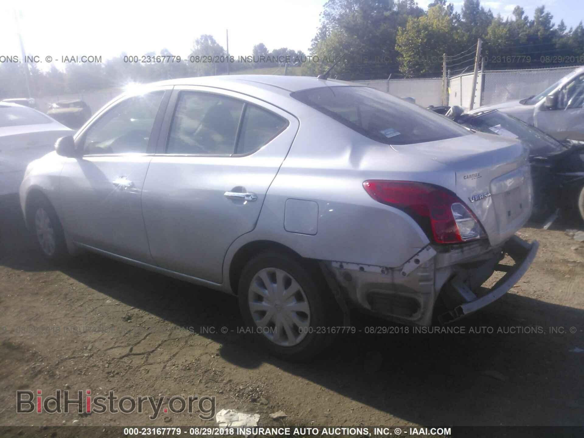 2012 Nissan Versa - VIN: 3N1CN7AP1CL928431 - Фото 3