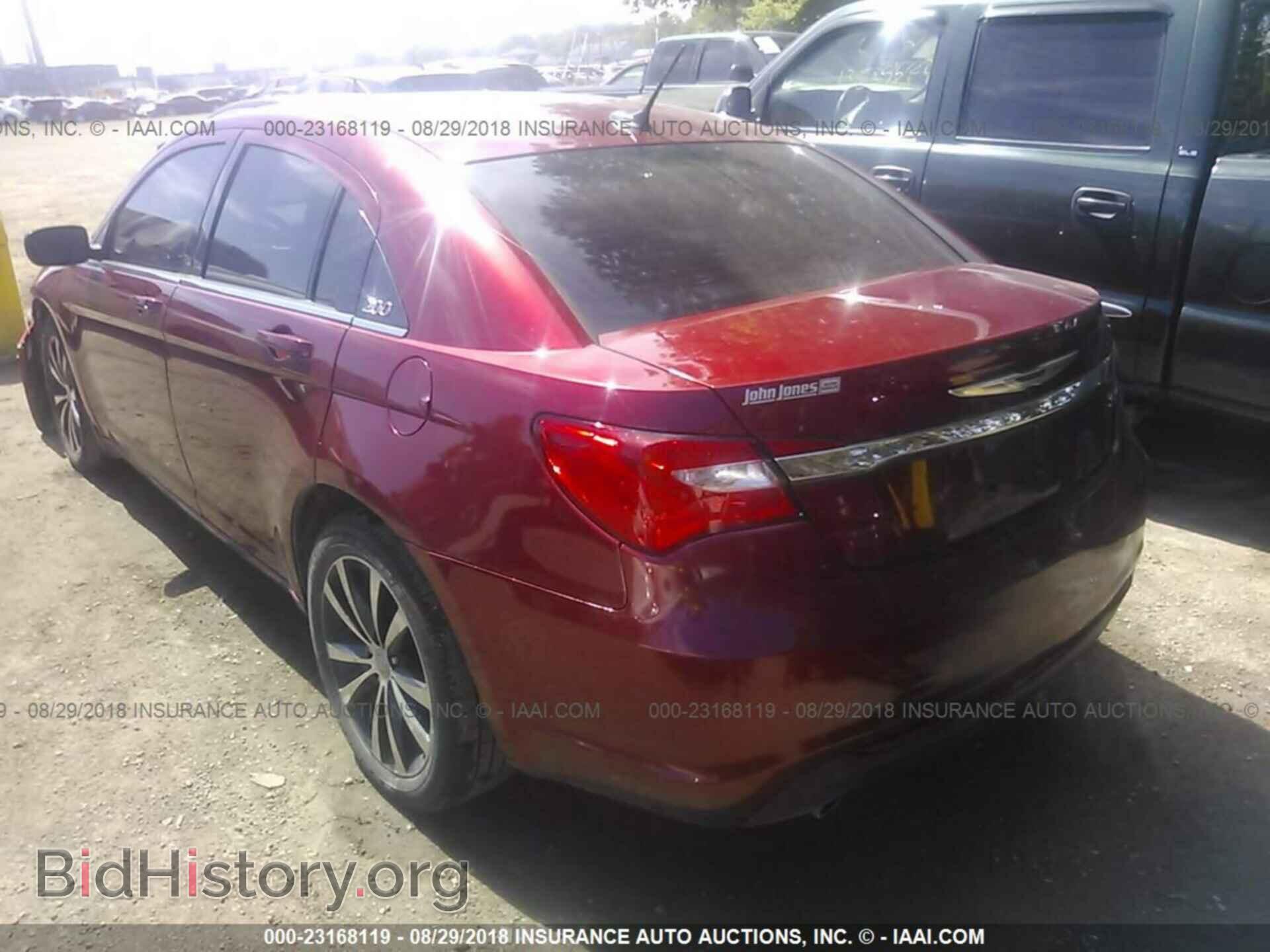 2012 Chrysler 200 - VIN: 1C3CCBBG9CN302974 - Фото 3