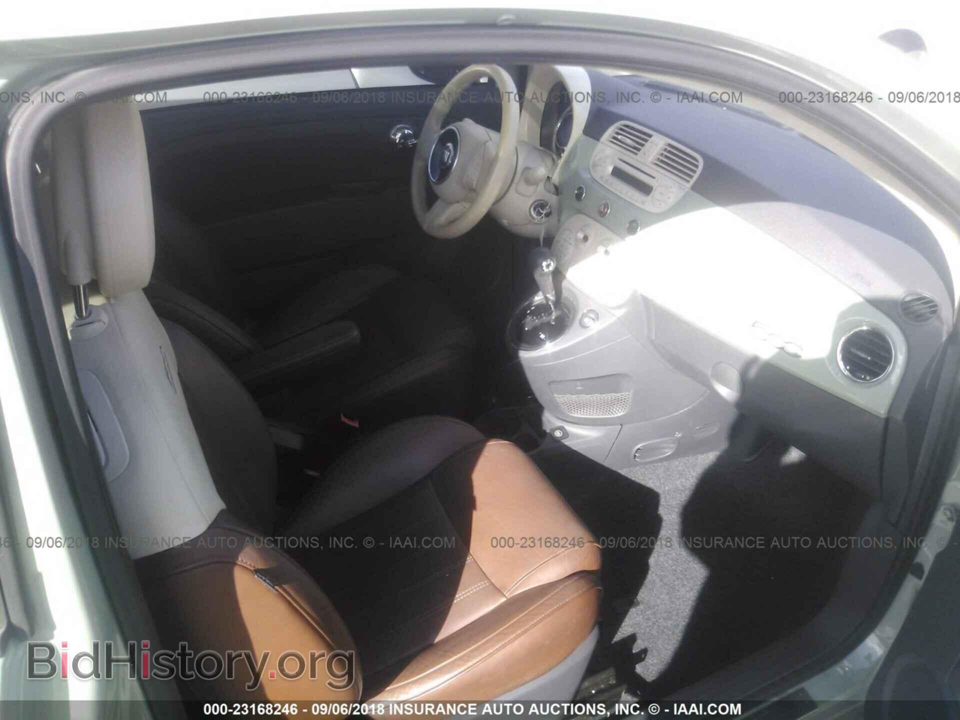 2012 Fiat 500 - VIN: 3C3CFFCR7CT110936 - Фото 5