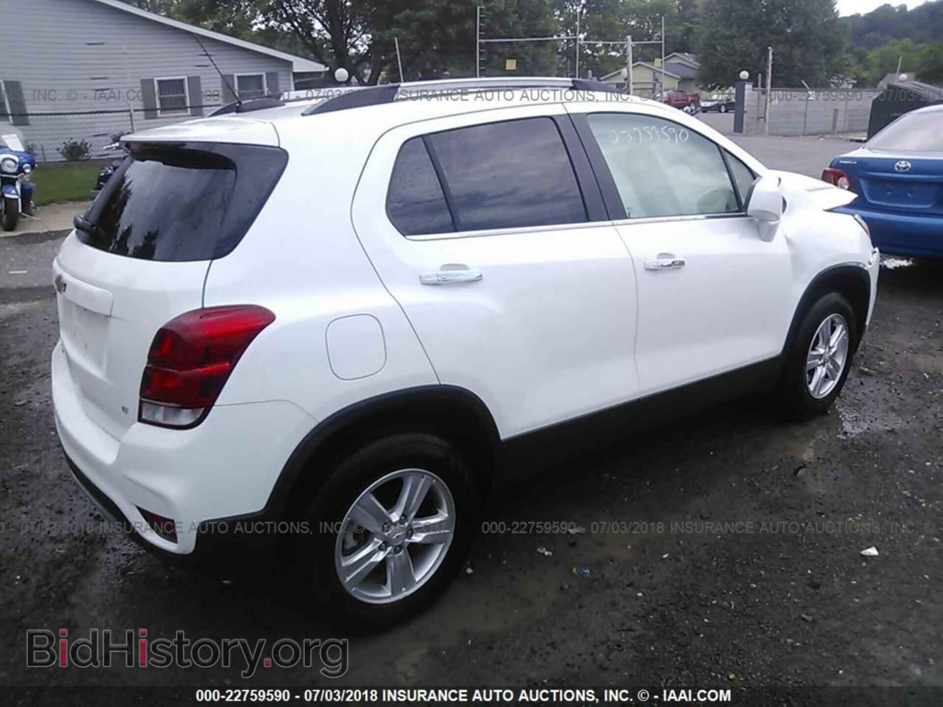 2018 CHEVROLET TRAX - VIN: KL7CJPSB2JB540616 - Фото 4