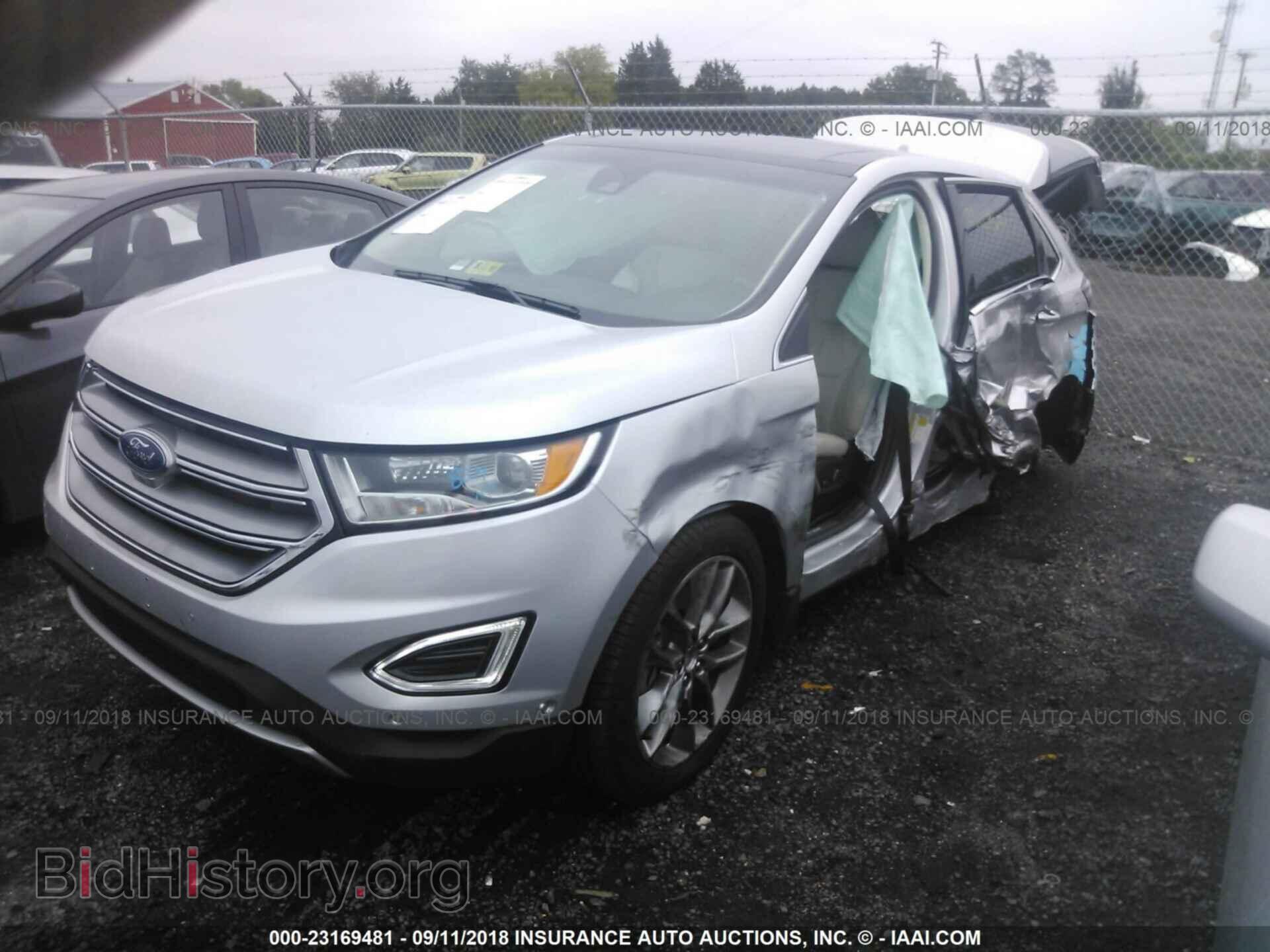 2017 Ford Edge - VIN: 2FMPK4K87HBC41403 - Фото 2