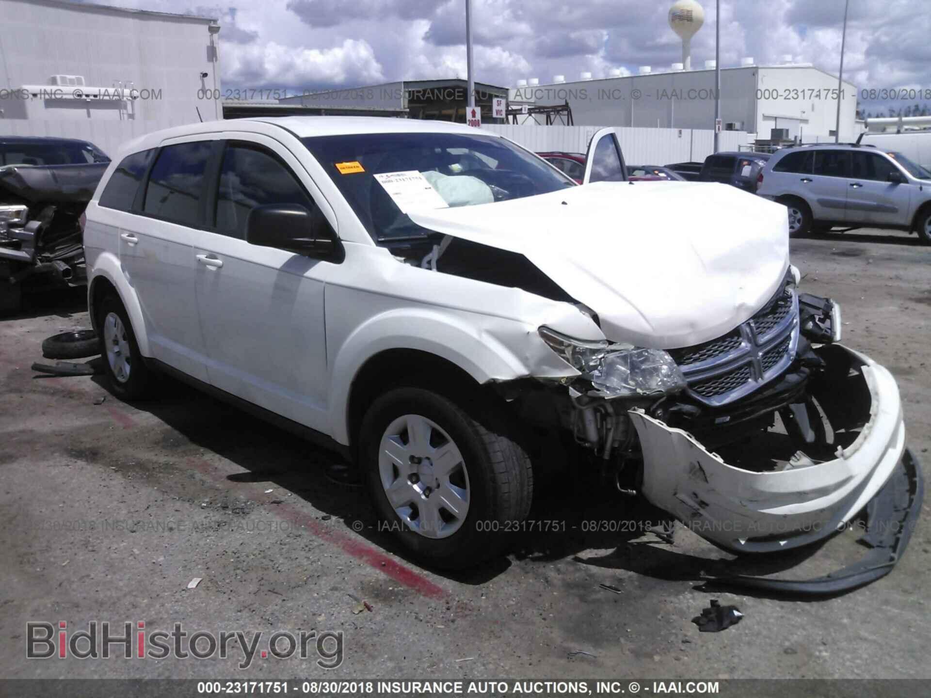 Photo 3C4PDCAB2CT140921 - DODGE JOURNEY 2012