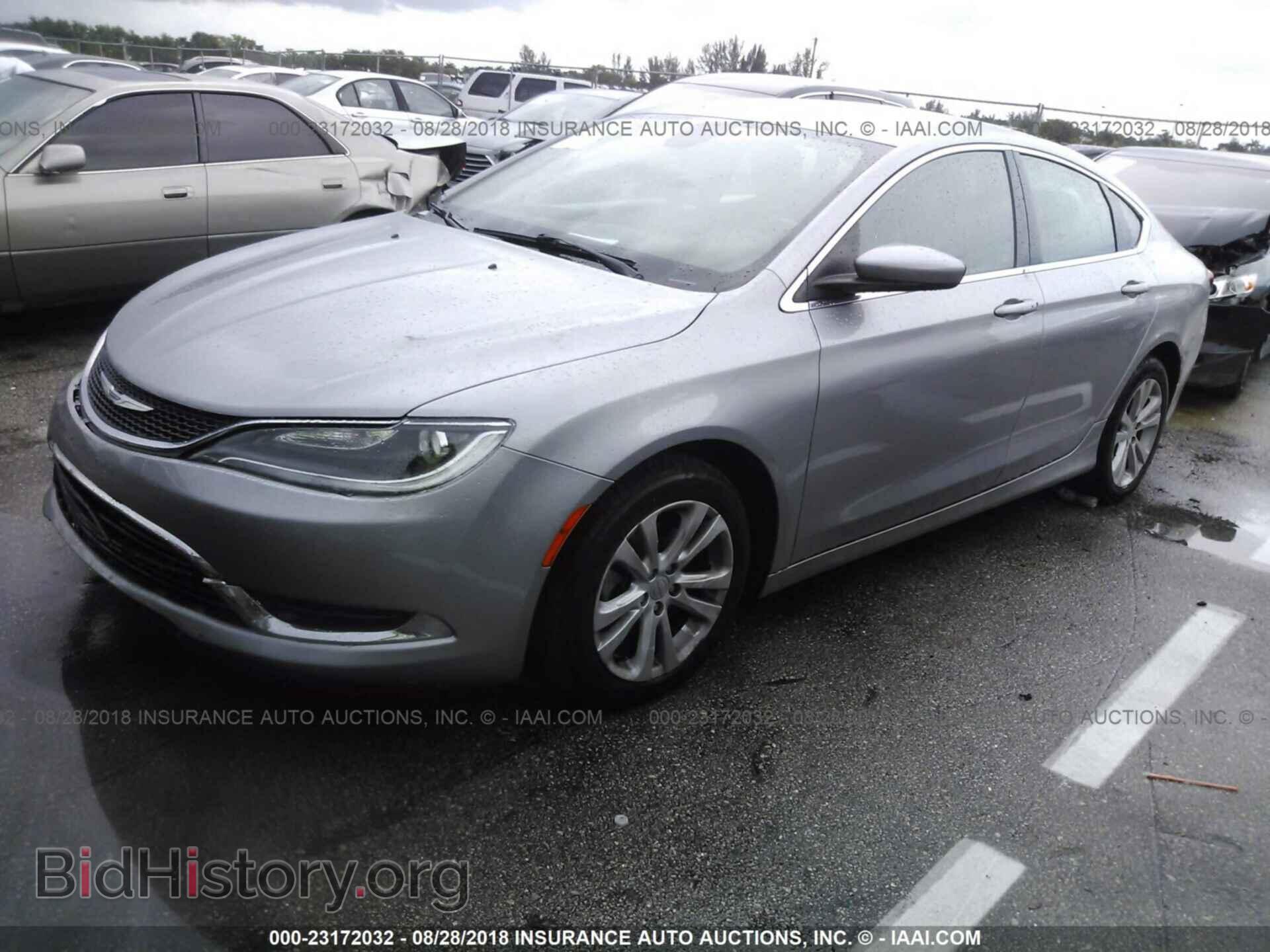 2015 Chrysler 200 - VIN: 1C3CCCAB9FN747585 - Фото 2