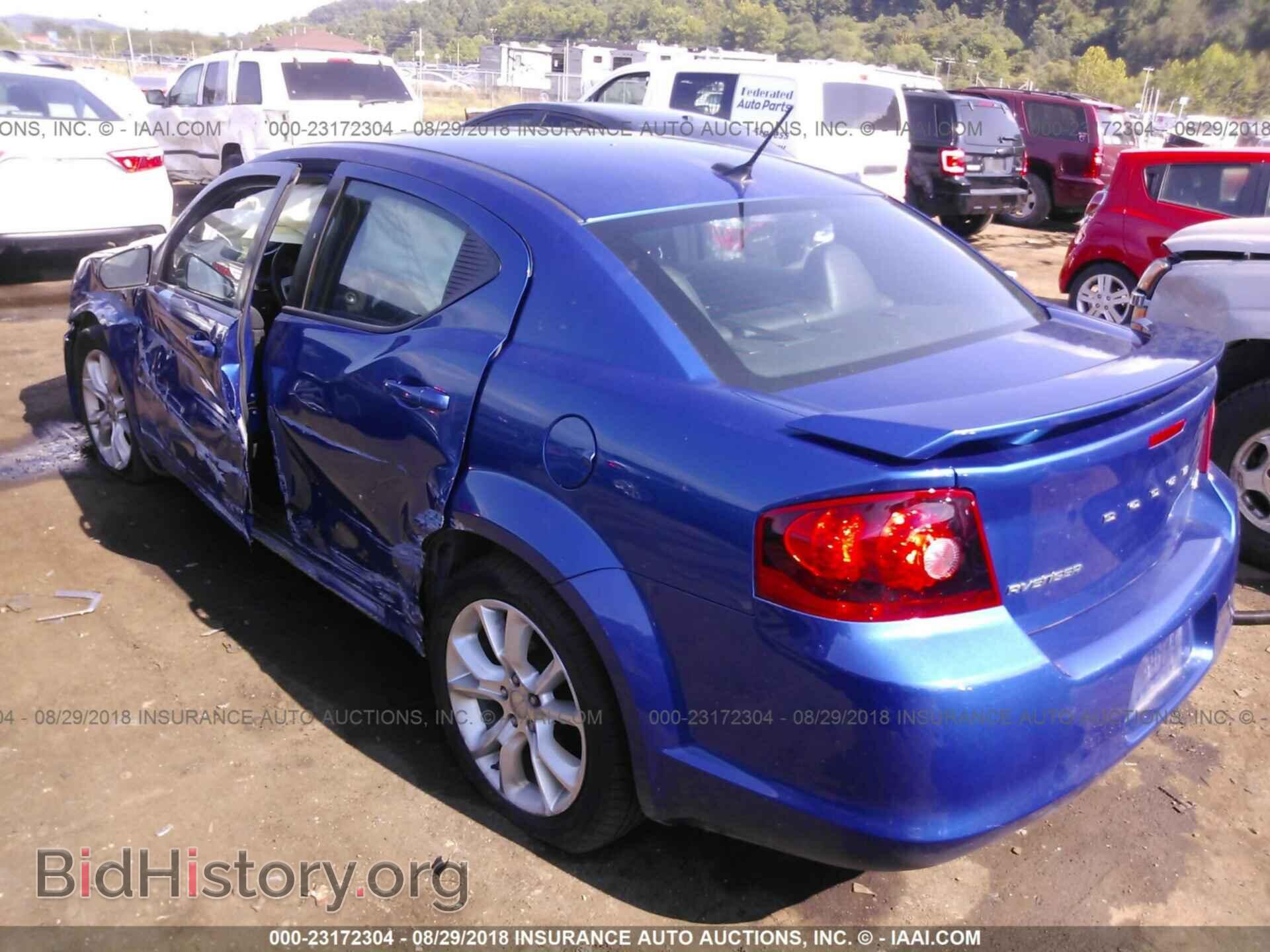 2014 Dodge Avenger - VIN: 1C3CDZBG3EN182209 - Фото 3
