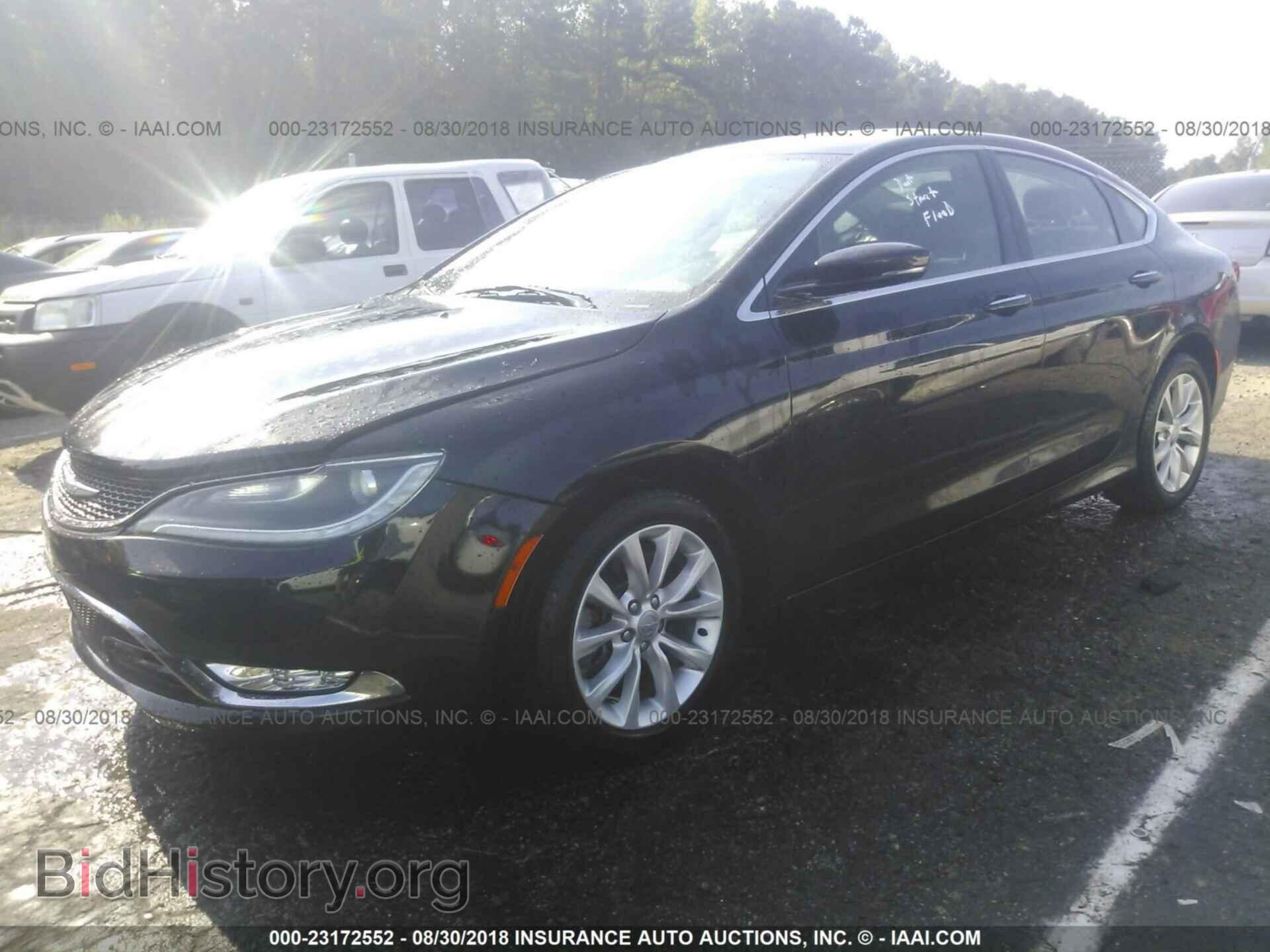 2015 Chrysler 200 - VIN: 1C3CCCCG0FN686362 - Фото 2