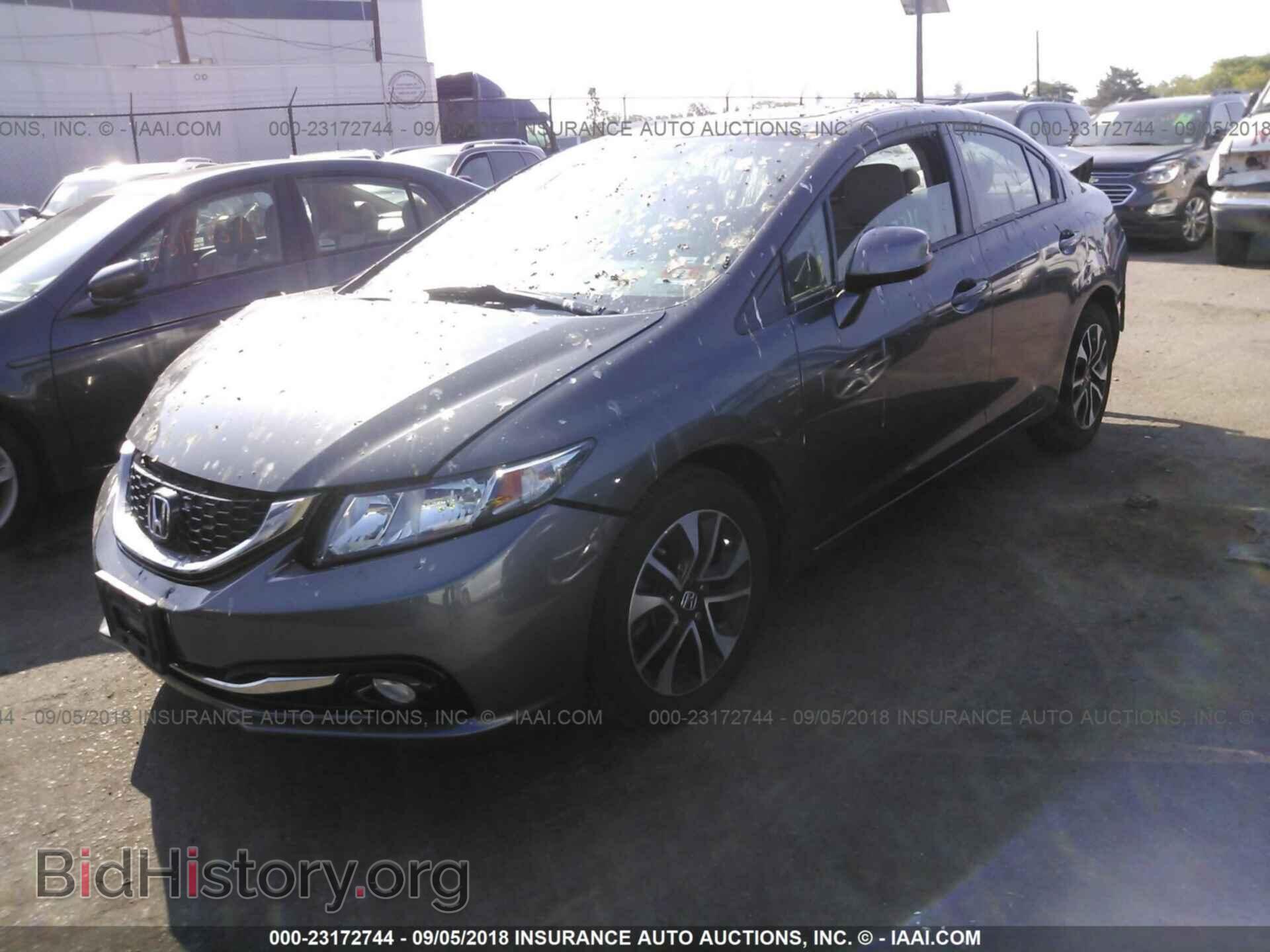 2013 Honda Civic - VIN: 2HGFB2F94DH518640 - Фото 2