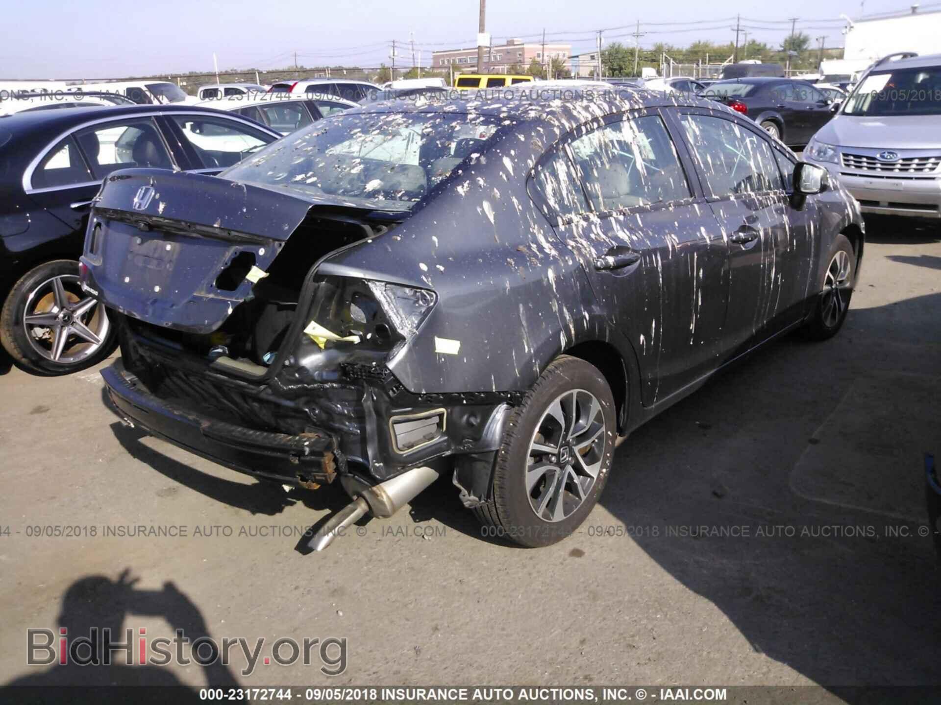 2013 Honda Civic - VIN: 2HGFB2F94DH518640 - Фото 4