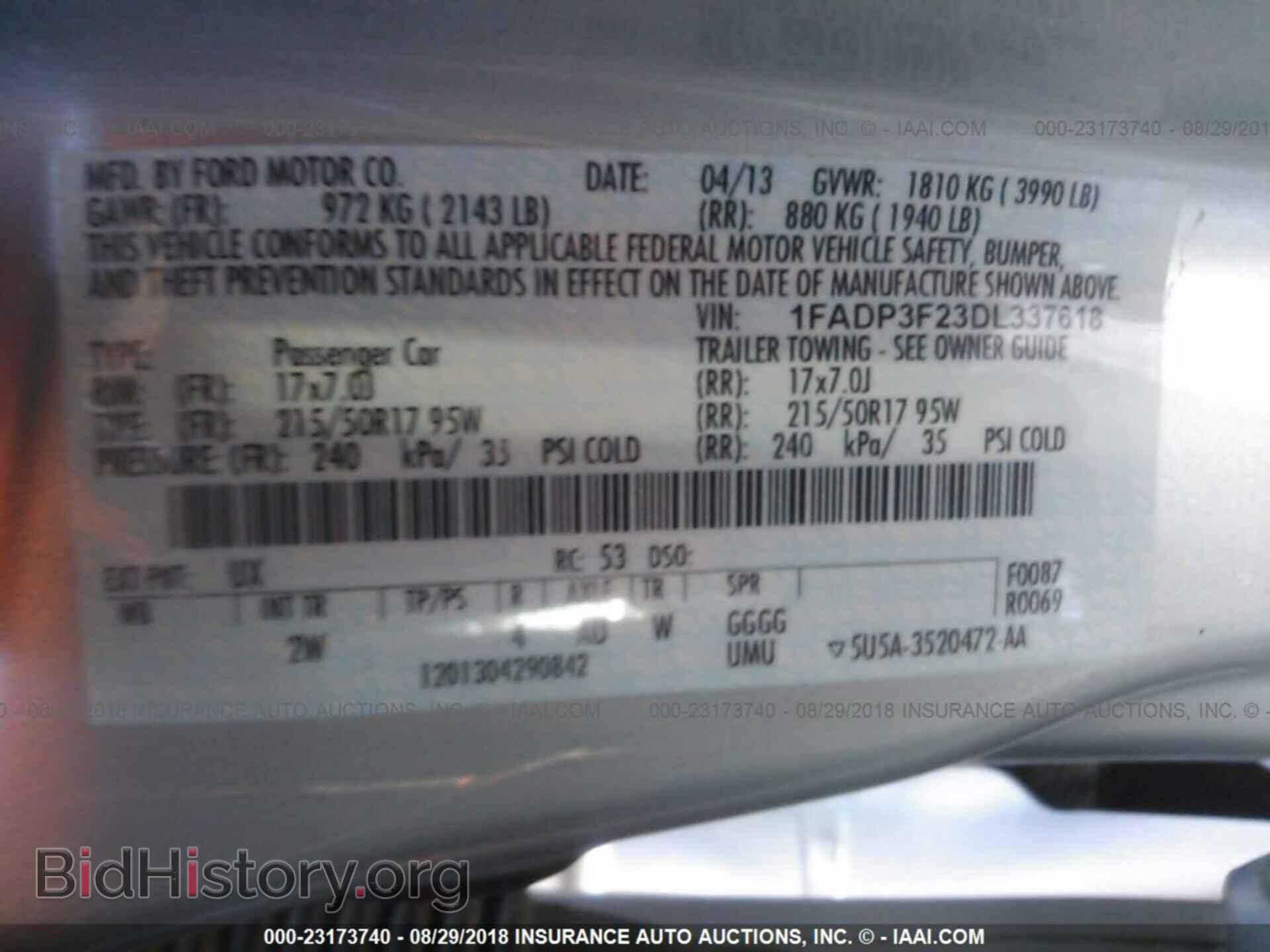 2013 Ford Focus - VIN: 1FADP3F23DL337618 - Photo 9