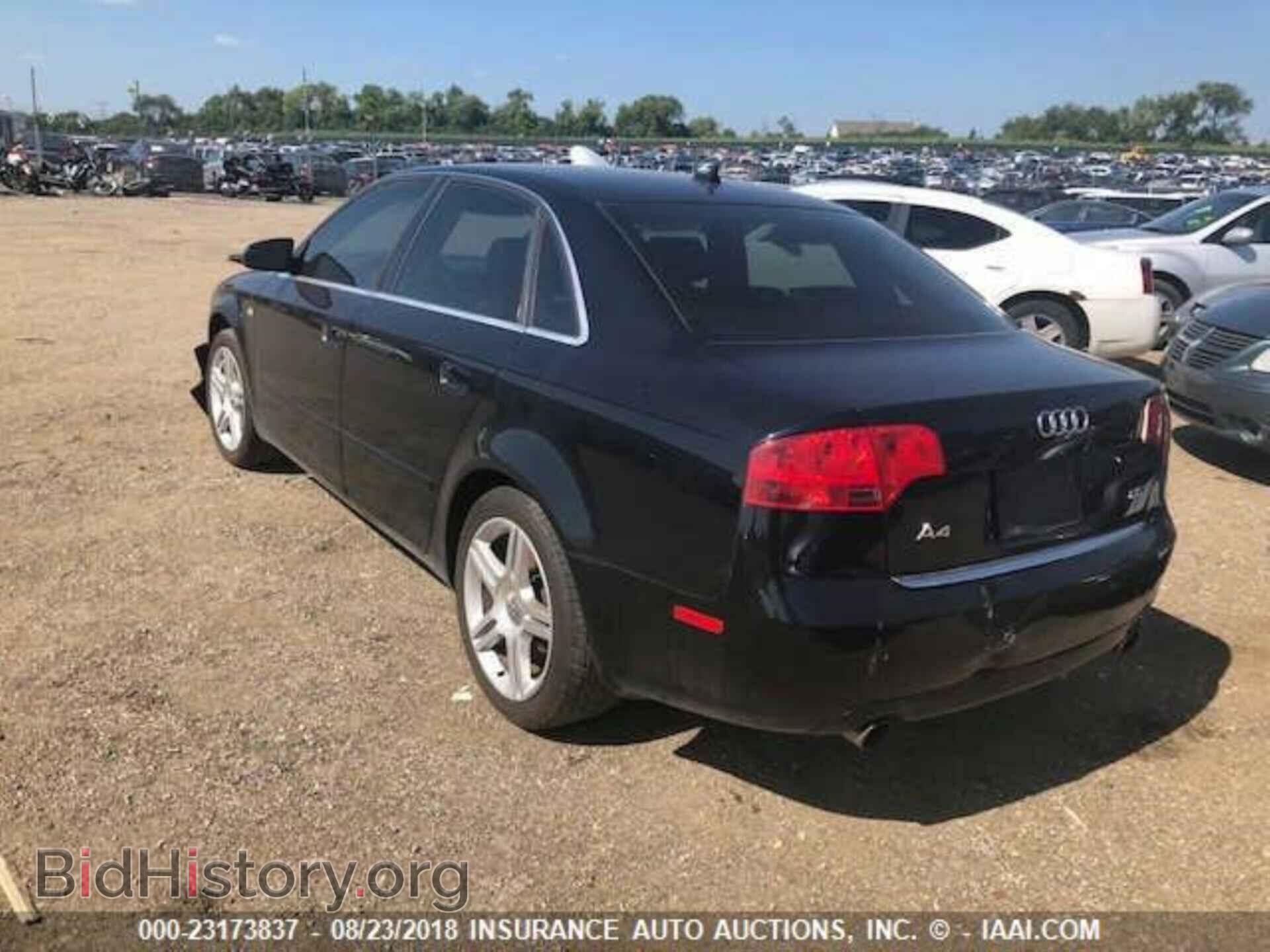 2007 AUDI A4 - VIN: WAUDF78E17A183712 - Фото 3