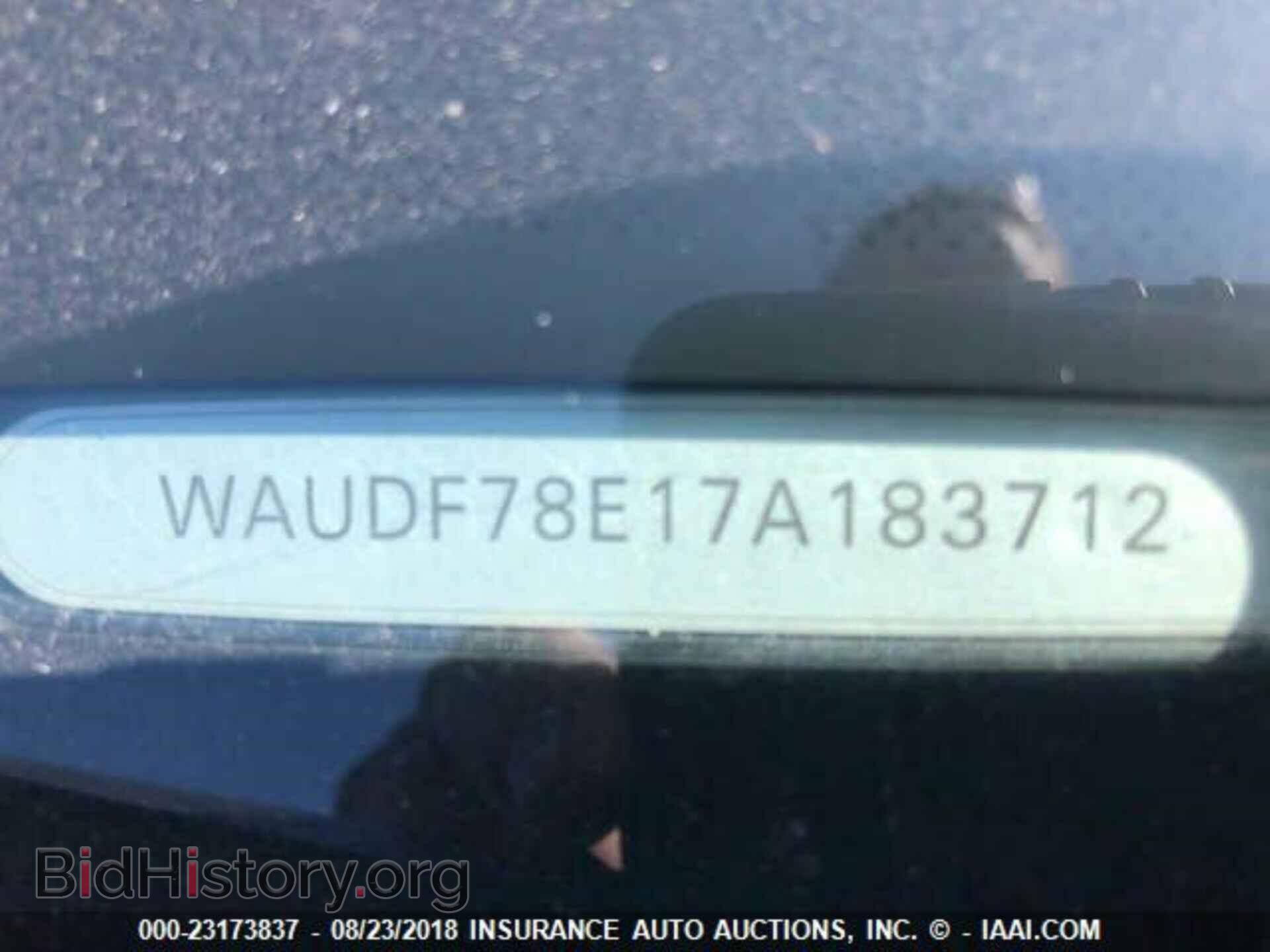2007 AUDI A4 - VIN: WAUDF78E17A183712 - Фото 9