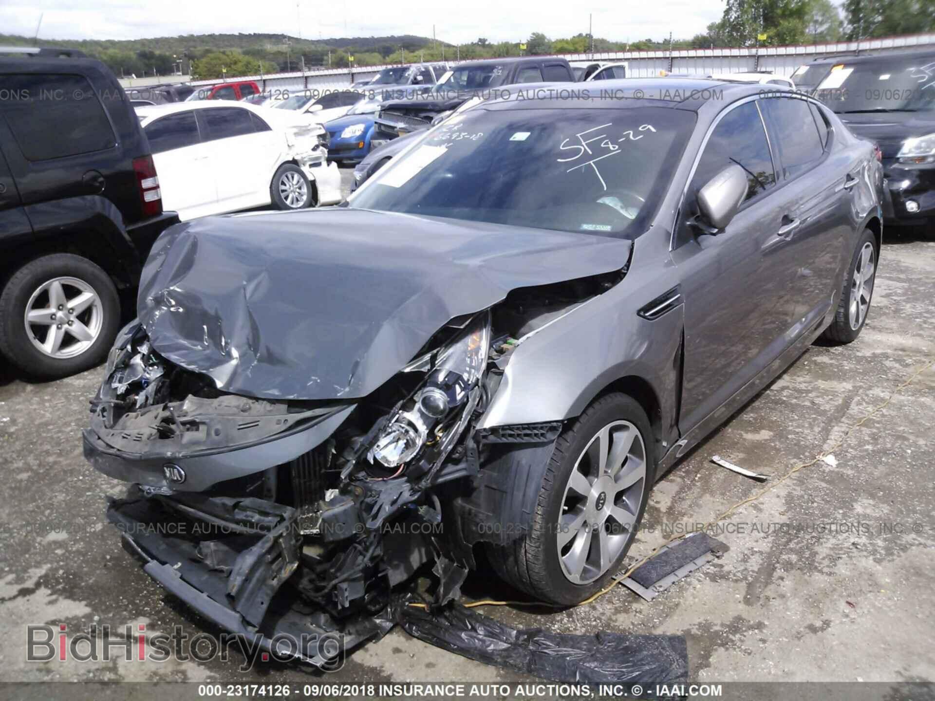 2013 Kia Optima - VIN: 5XXGR4A64DG104655 - Фото 2
