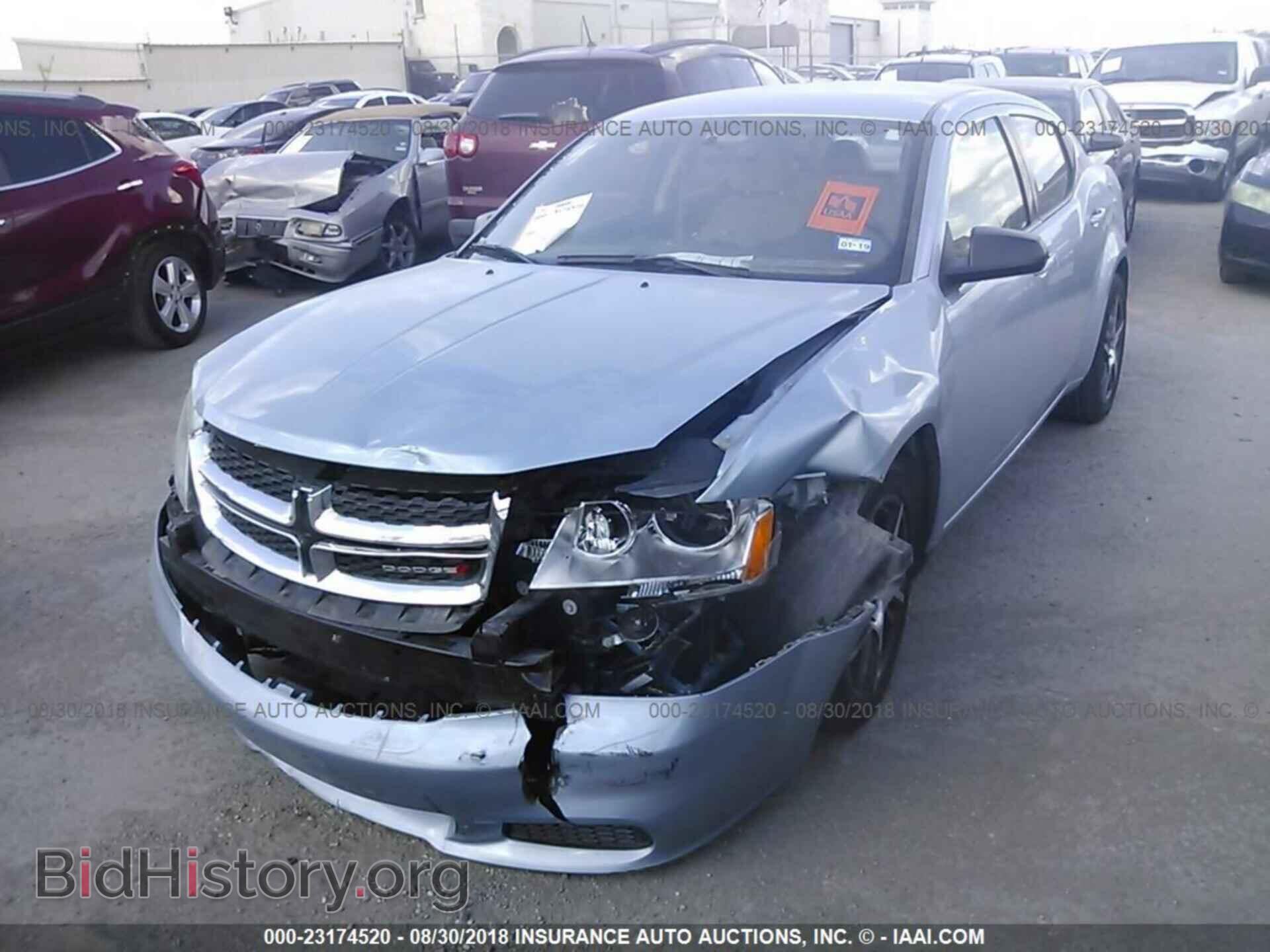 2013 Dodge Avenger - VIN: 1C3CDZAB6DN657677 - Фото 2