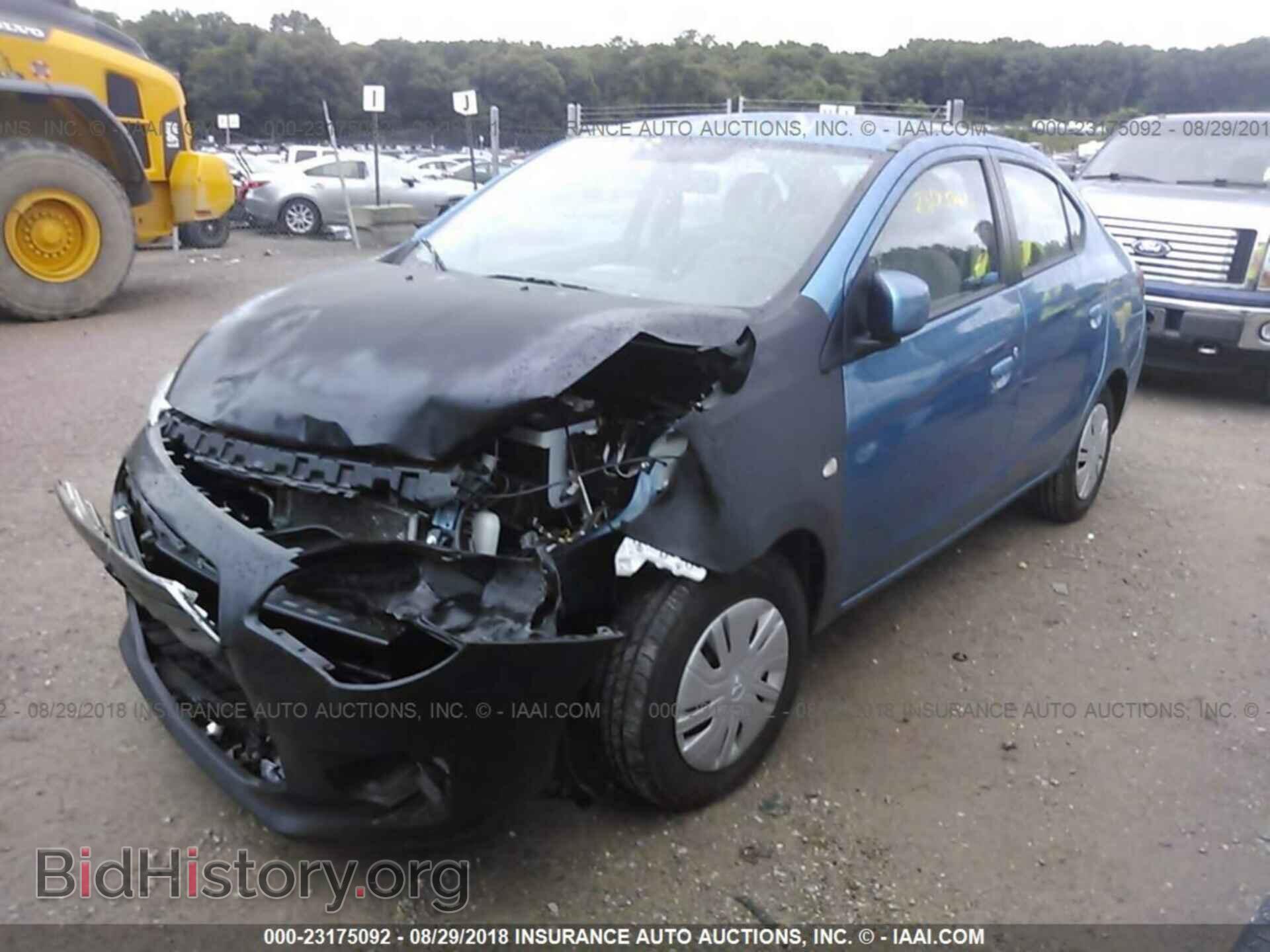 2017 Mitsubishi Mirage - VIN: ML32F3FJ0HH004235 - Фото 2