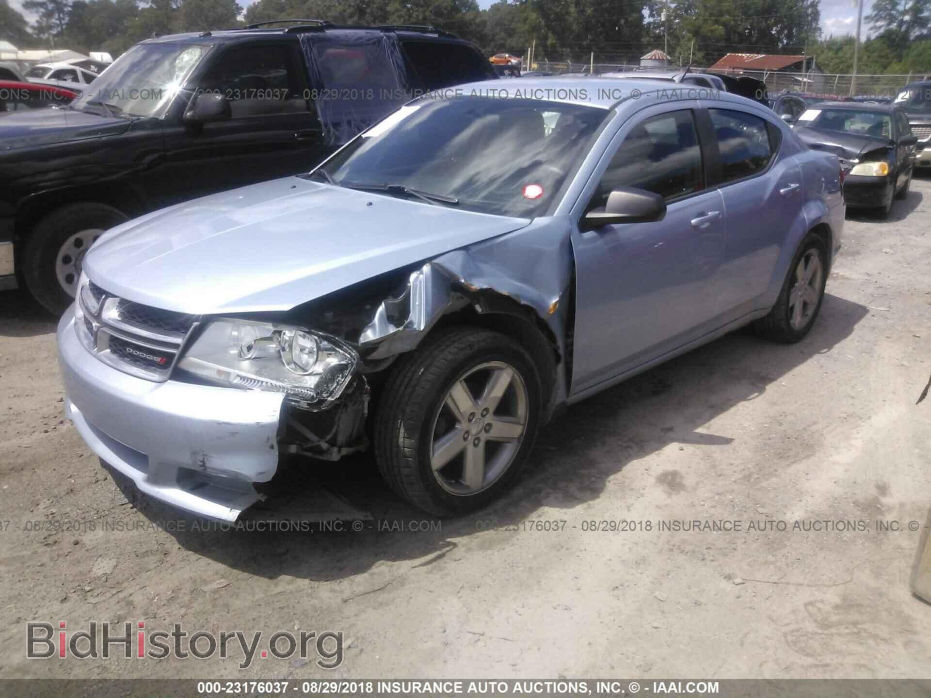 2013 Dodge Avenger - VIN: 1C3CDZAB6DN518939 - Фото 2