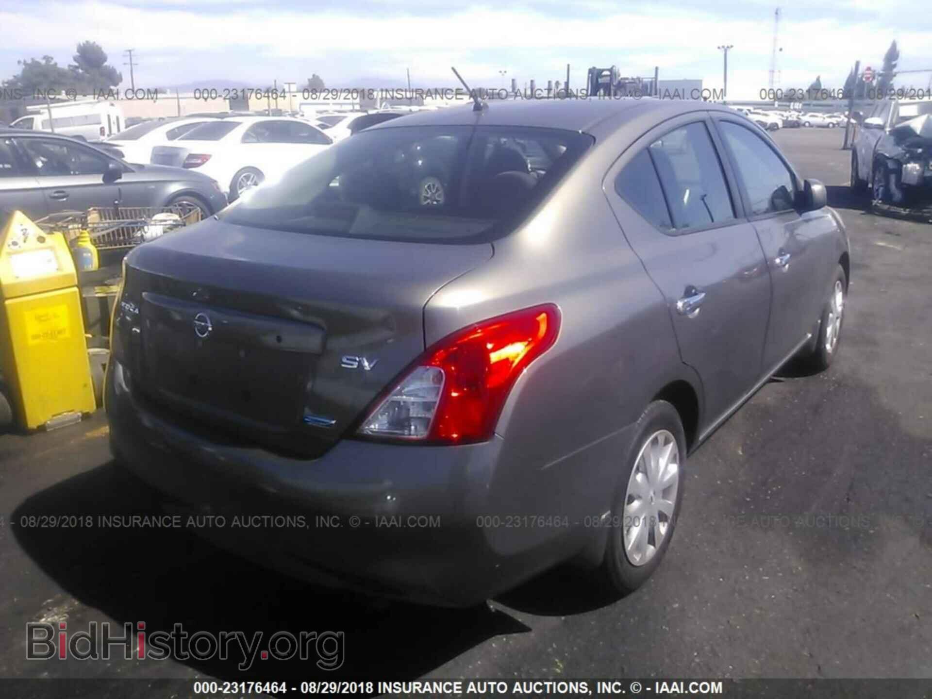 2012 Nissan Versa - VIN: 3N1CN7APXCL883974 - Фото 4