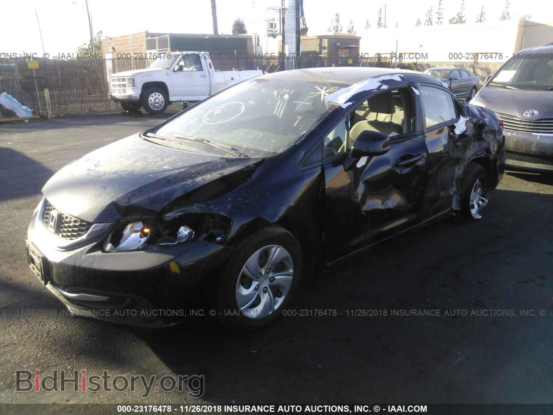 2013 Honda Civic - VIN: 19XFB2F55DE294835 - Фото 2