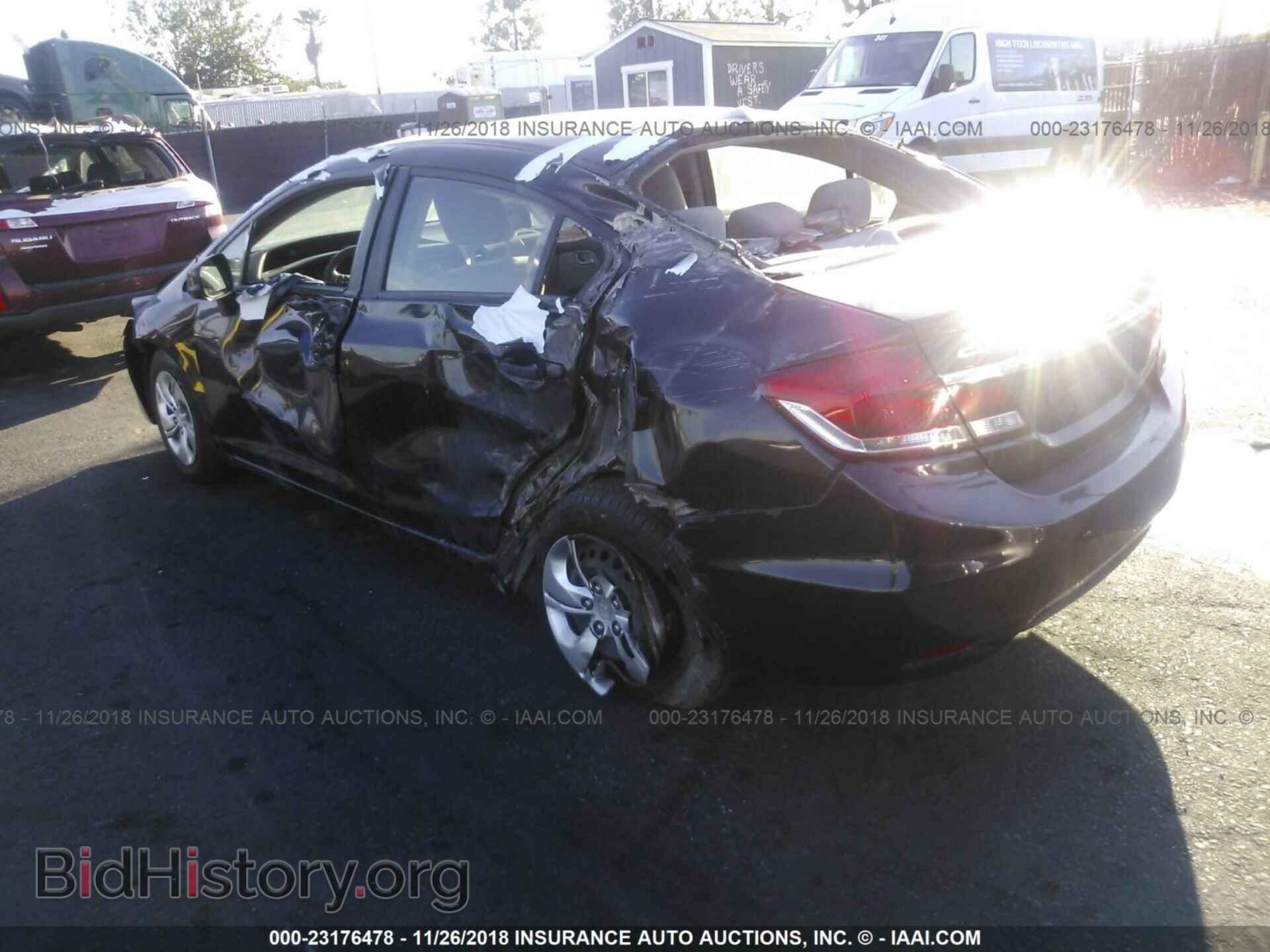 2013 Honda Civic - VIN: 19XFB2F55DE294835 - Фото 3