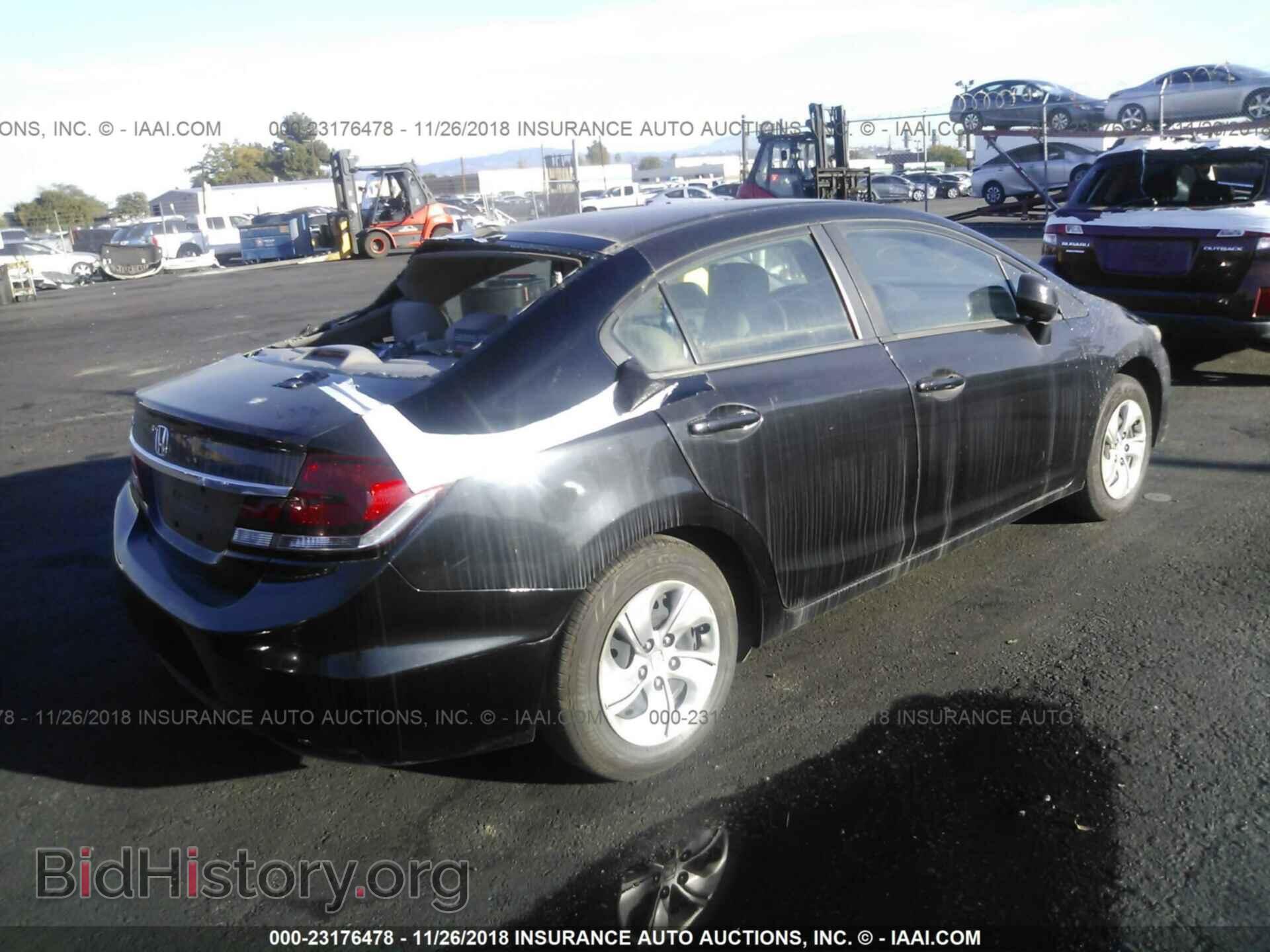 2013 Honda Civic - VIN: 19XFB2F55DE294835 - Фото 4