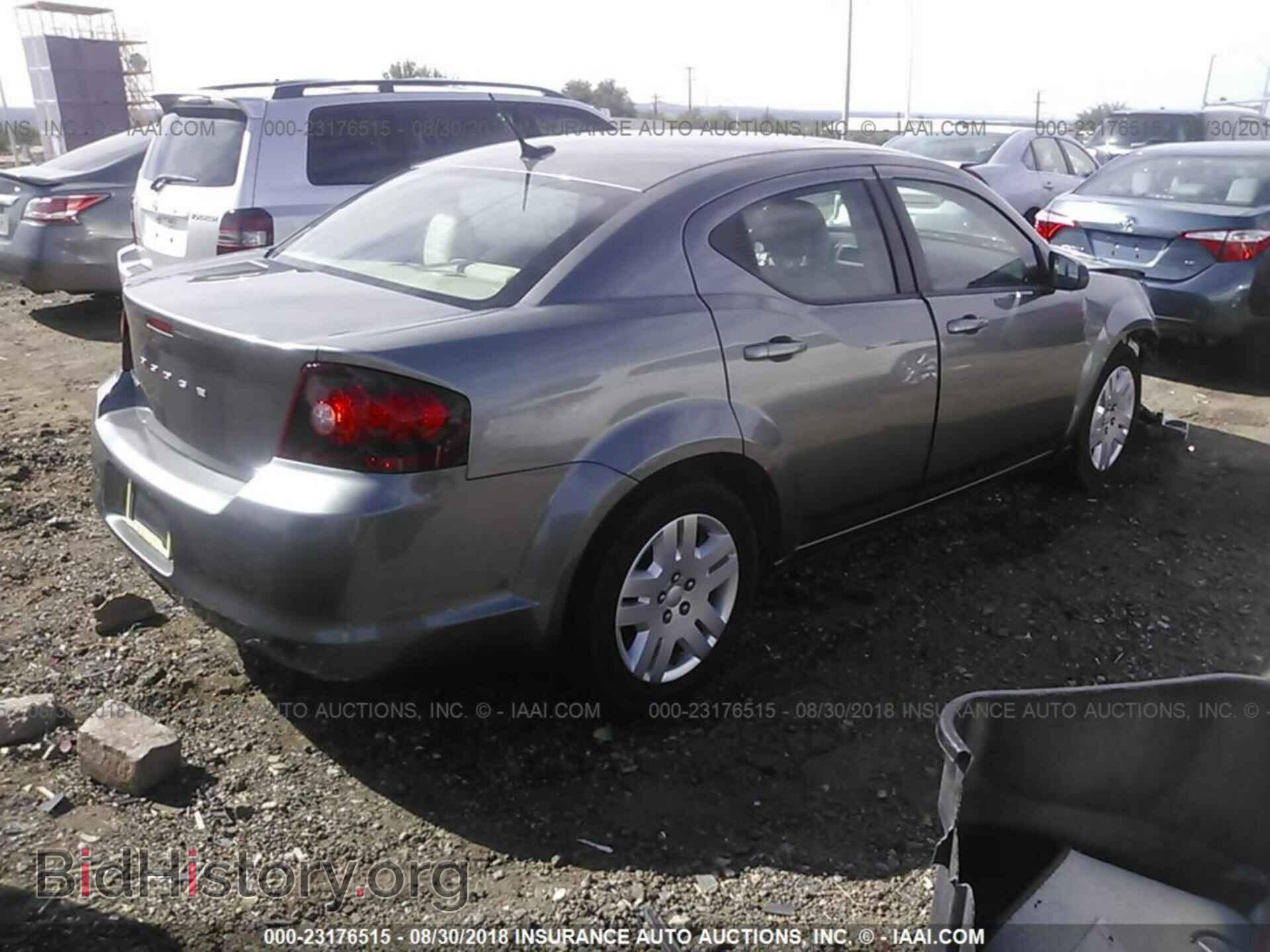 2012 Dodge Avenger - VIN: 1C3CDZAB3CN220427 - Фото 4