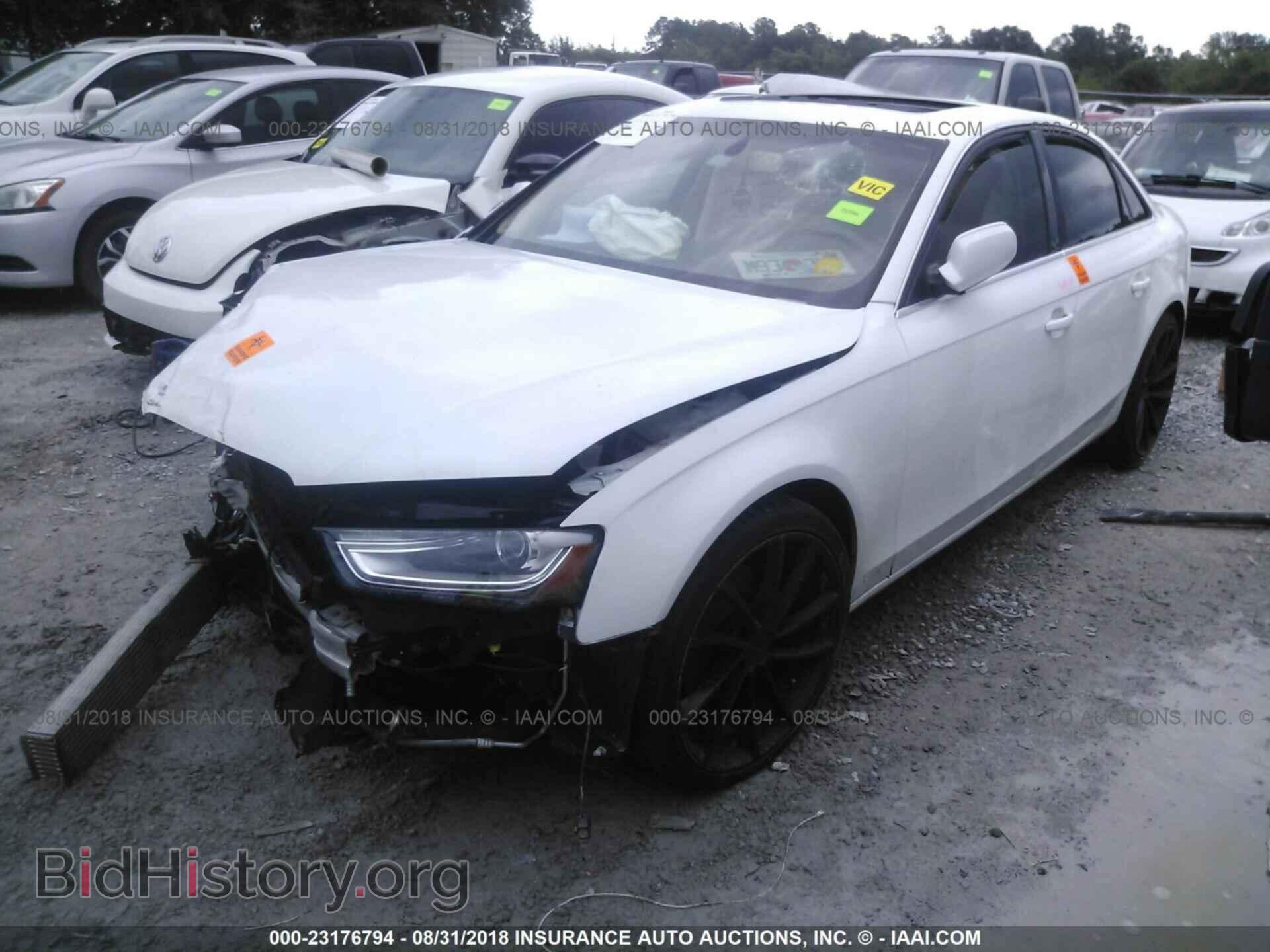 2013 Audi A4 - VIN: WAUAFAFL2DN025336 - Photo 2