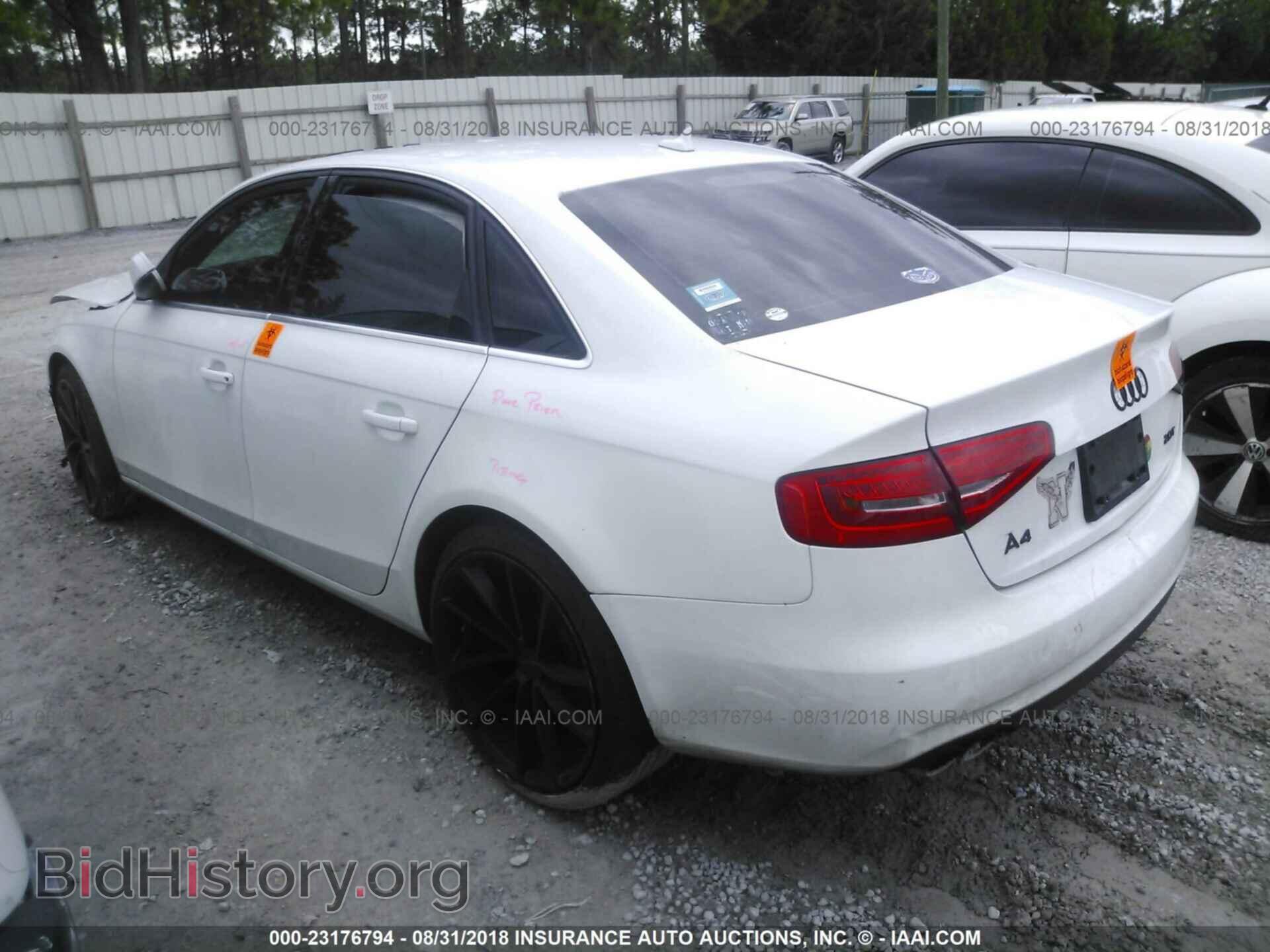 2013 Audi A4 - VIN: WAUAFAFL2DN025336 - Photo 3