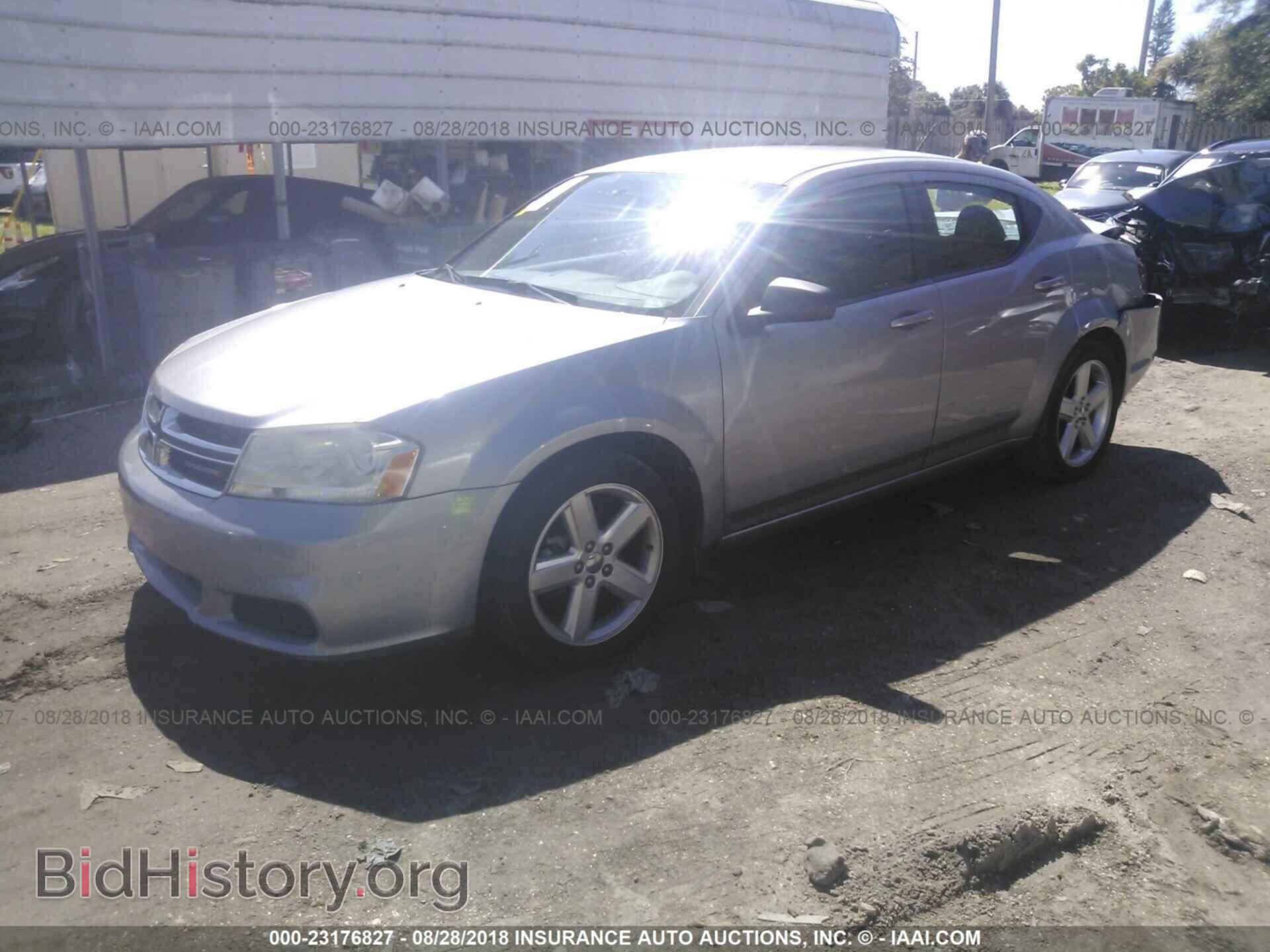 2013 Dodge Avenger - VIN: 1C3CDZAB5DN648923 - Фото 2