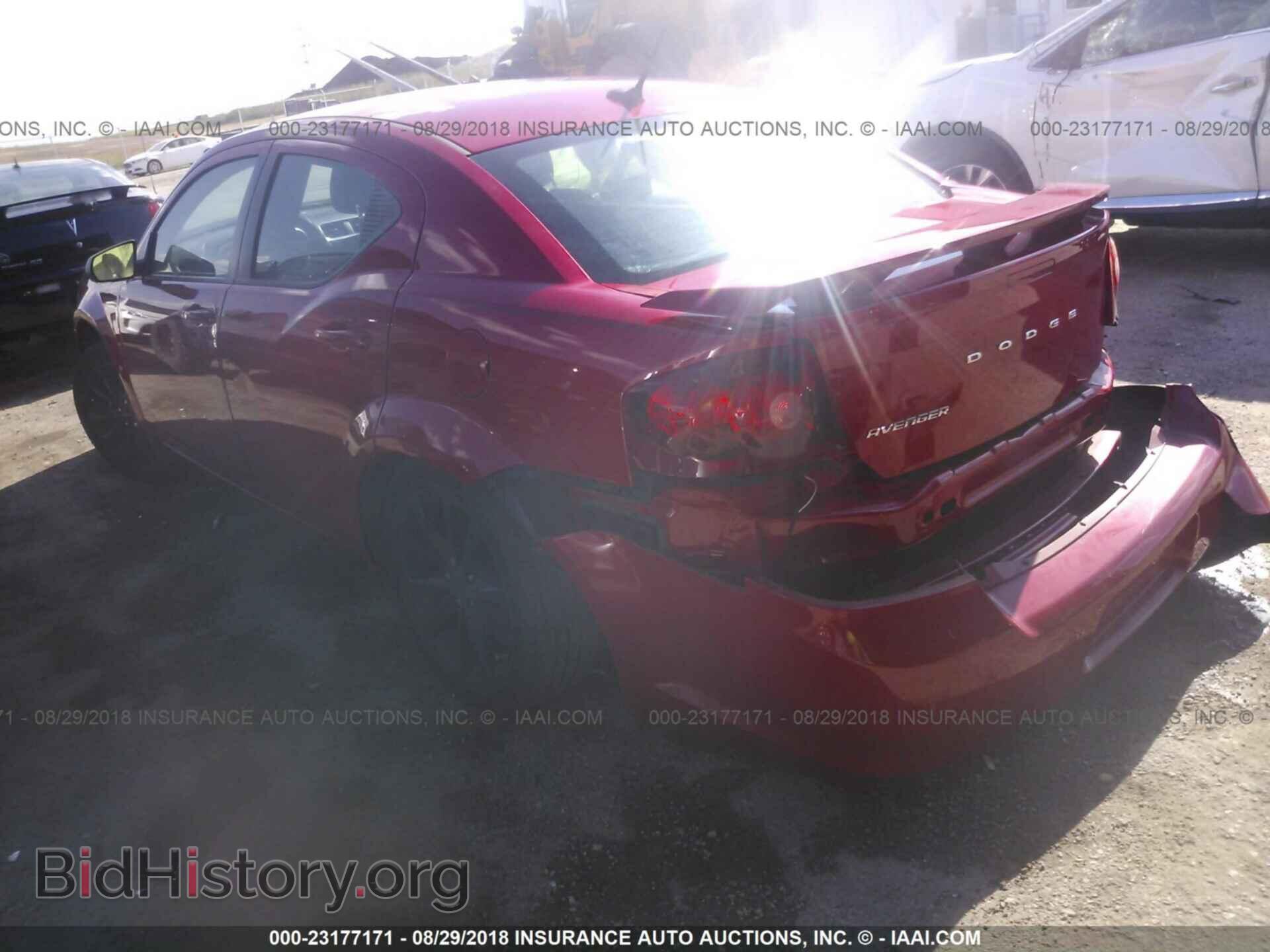 2014 Dodge Avenger - VIN: 1C3CDZAB4EN110537 - Фото 3