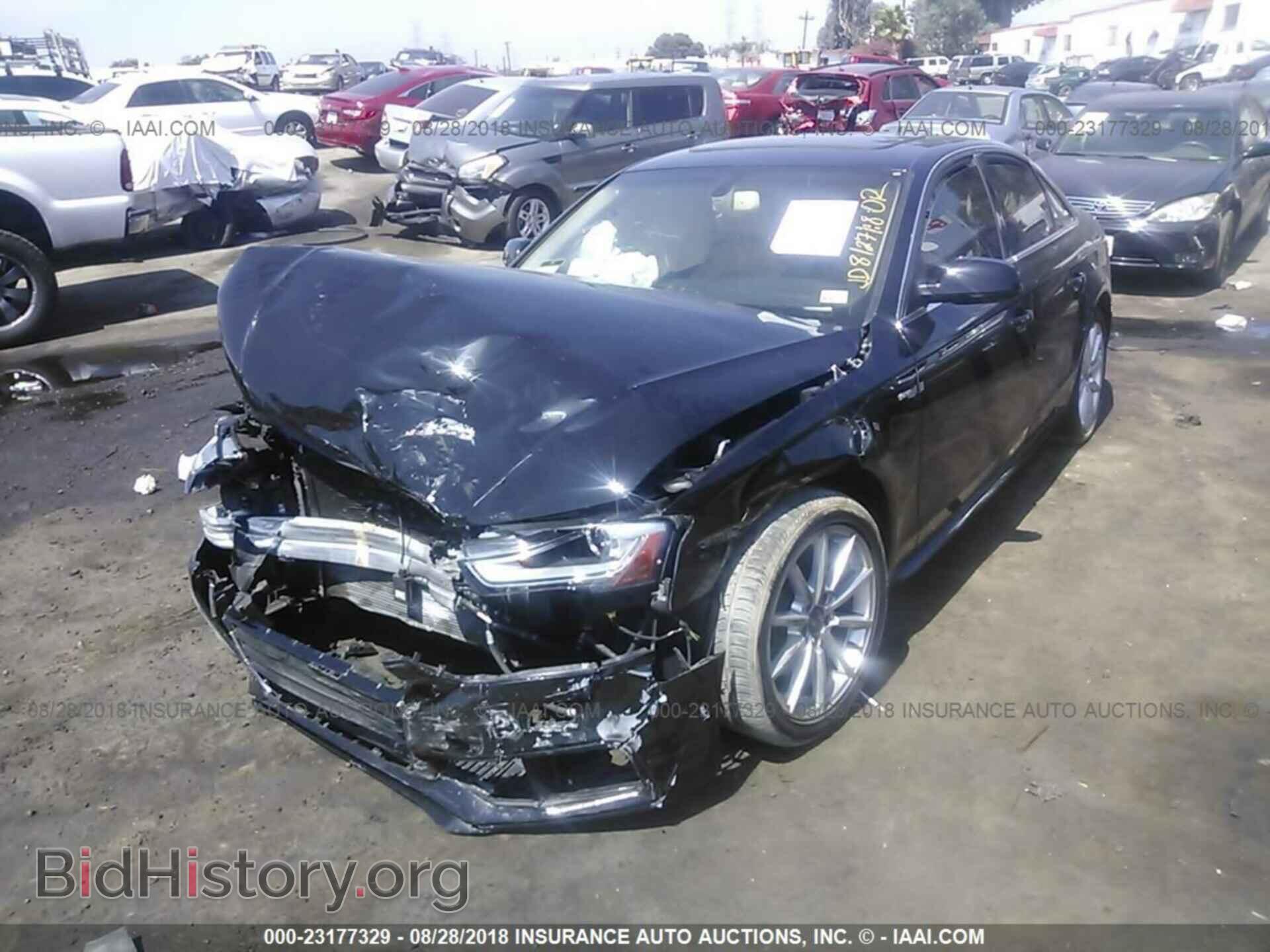 2014 Audi A4 - VIN: WAUEFAFLXEA008603 - Фото 2