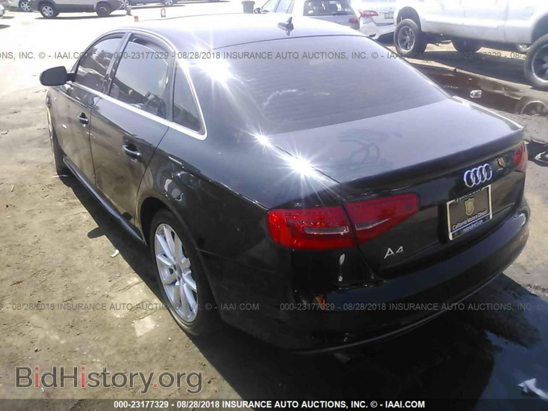 2014 Audi A4 - VIN: WAUEFAFLXEA008603 - Фото 3