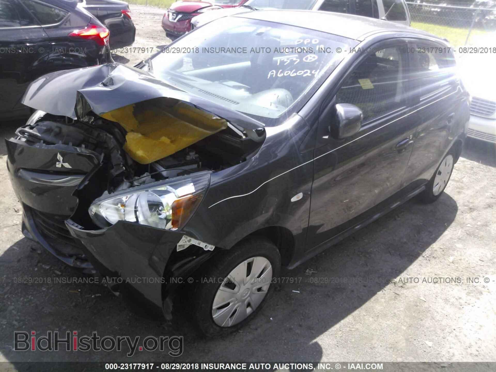 2015 Mitsubishi Mirage - VIN: ML32A3HJ3FH031504 - Фото 2