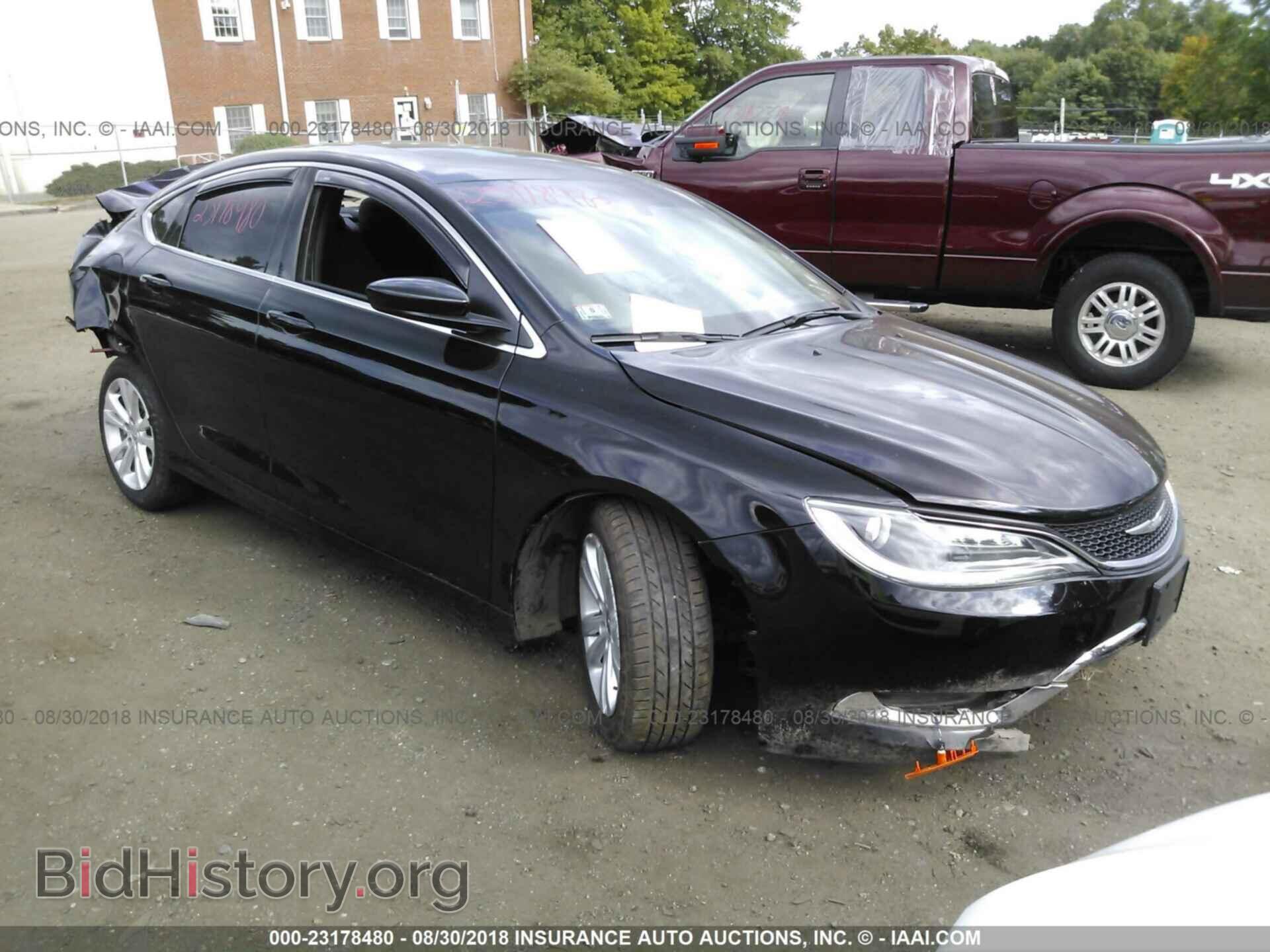 Фотография 1C3CCCAB6GN123647 - Chrysler 200 2016