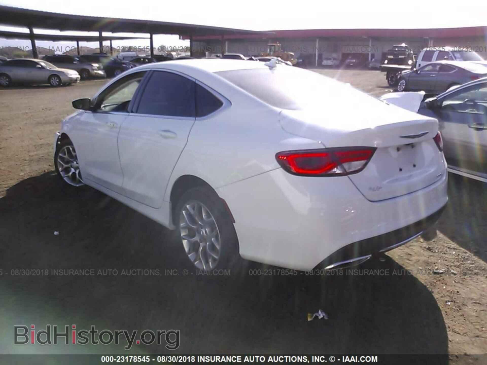 2016 Chrysler 200 - VIN: 1C3CCCCG9GN134750 - Photo 3